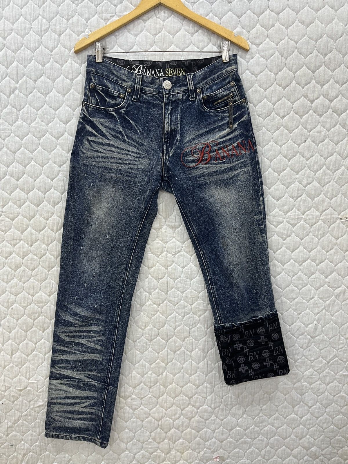 Japanese Brand (Ww). BANANA SEVEN ARCHIVE DENIM Size US 31 - 2 Thumbnail