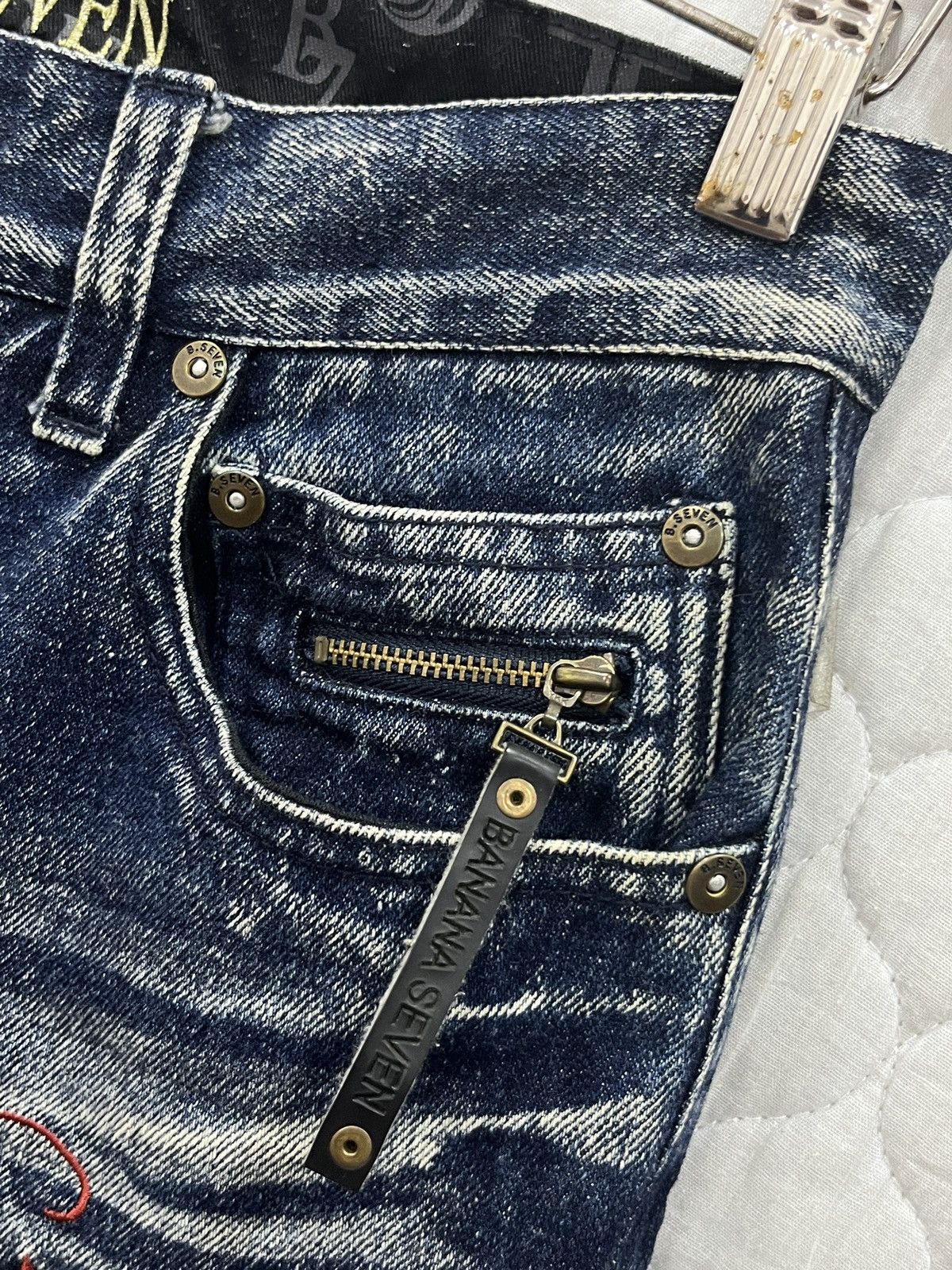 Japanese Brand (Ww). BANANA SEVEN ARCHIVE DENIM Size US 31 - 16 Thumbnail