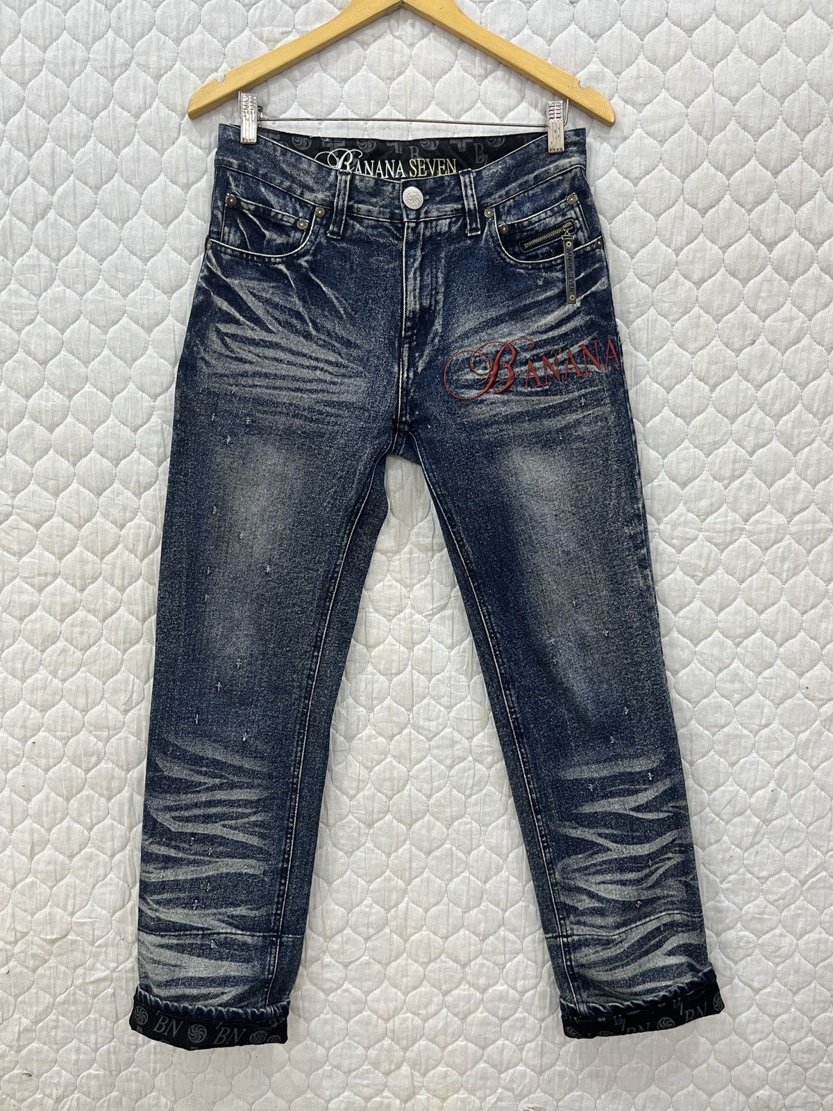 Japanese Brand (Ww). BANANA SEVEN ARCHIVE DENIM Size US 31 - 1 Thumbnail