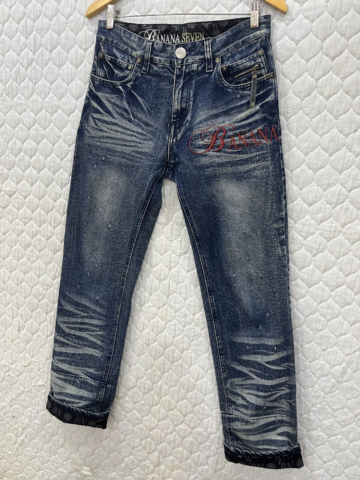 Japanese Brand (Ww). BANANA SEVEN ARCHIVE DENIM Size US 31 - 13 Thumbnail