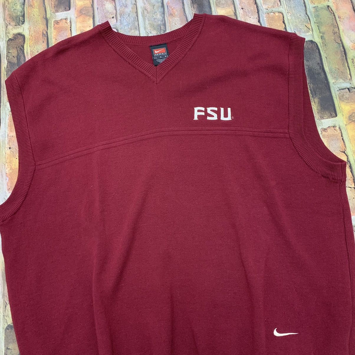 Nike × Vintage Vintage Florida State University sweater vest Size US L / EU 52-54 / 3 - 3 Thumbnail
