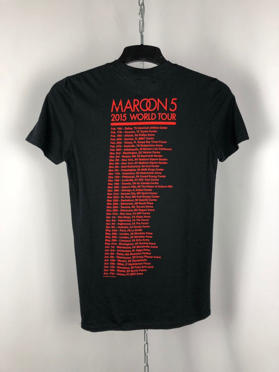Band Tees Maroon 5 T-shirts big logo size S Size US S / EU 44-46 / 1 - 4 Thumbnail
