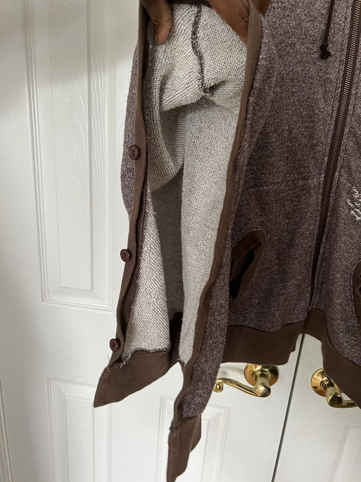 Issey Miyake × Ne-Net Issey Miyake Ne-Net Pancho Hoodie Size US L / EU 52-54 / 3 - 3 Thumbnail