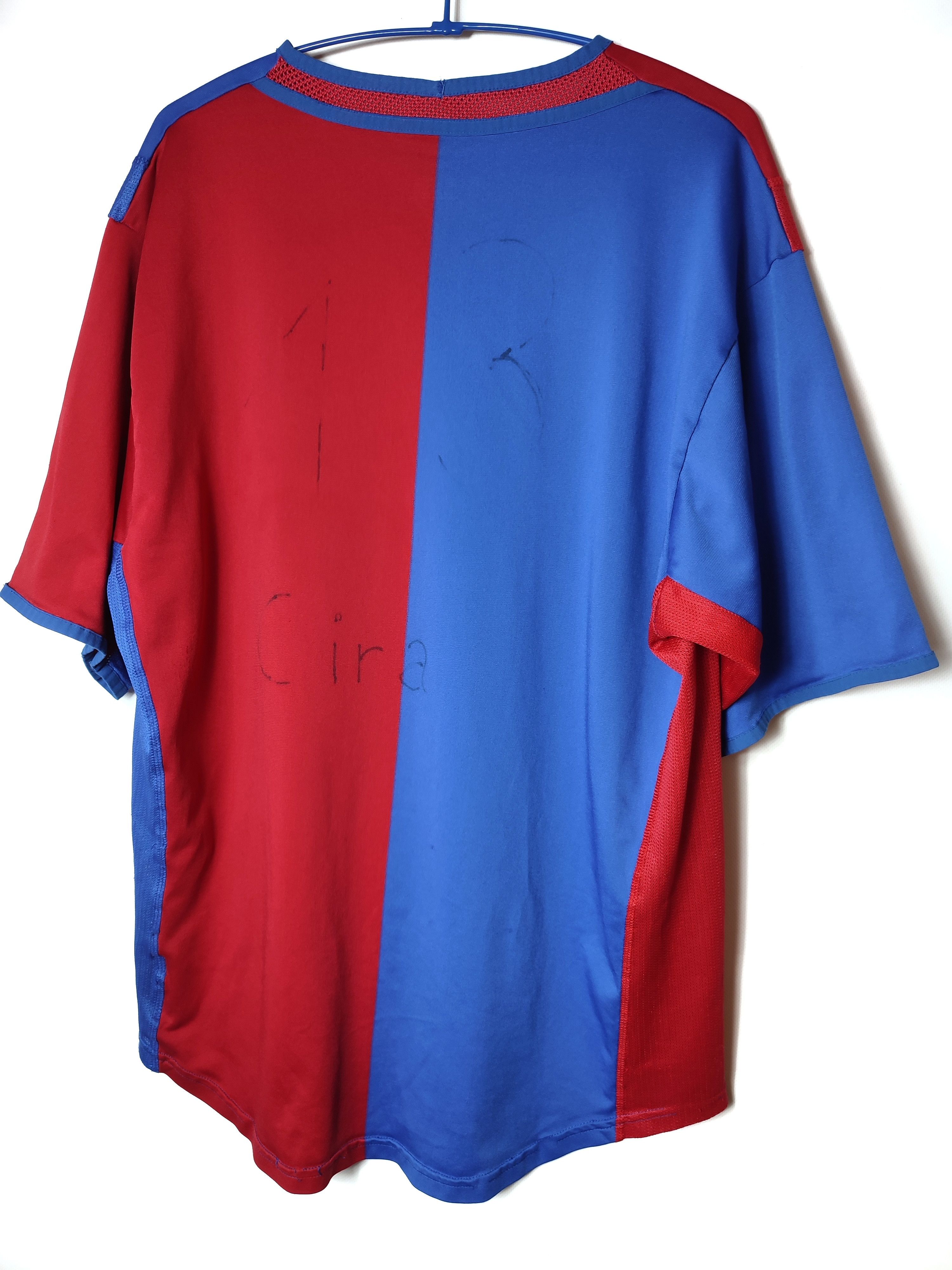 Nike Vintage Nike FC Basel 02/03 Home shirt signed jersey Size US XL / EU 56 / 4 - 6 Thumbnail