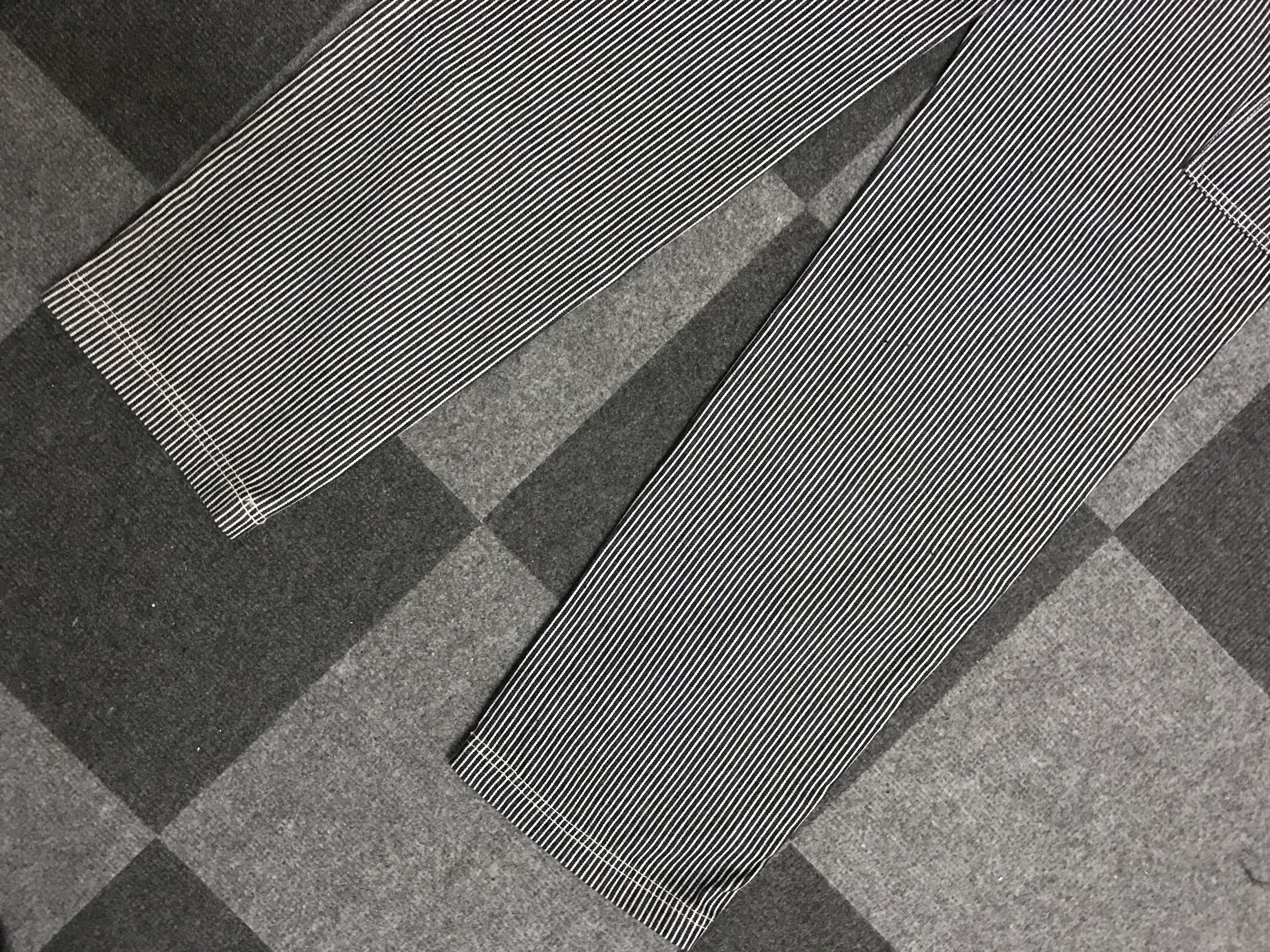 Japanese Brand D109 OCTOPUS ARMY Street Style Hickory Carpenter Pant Size US 34 / EU 50 - 14 Thumbnail