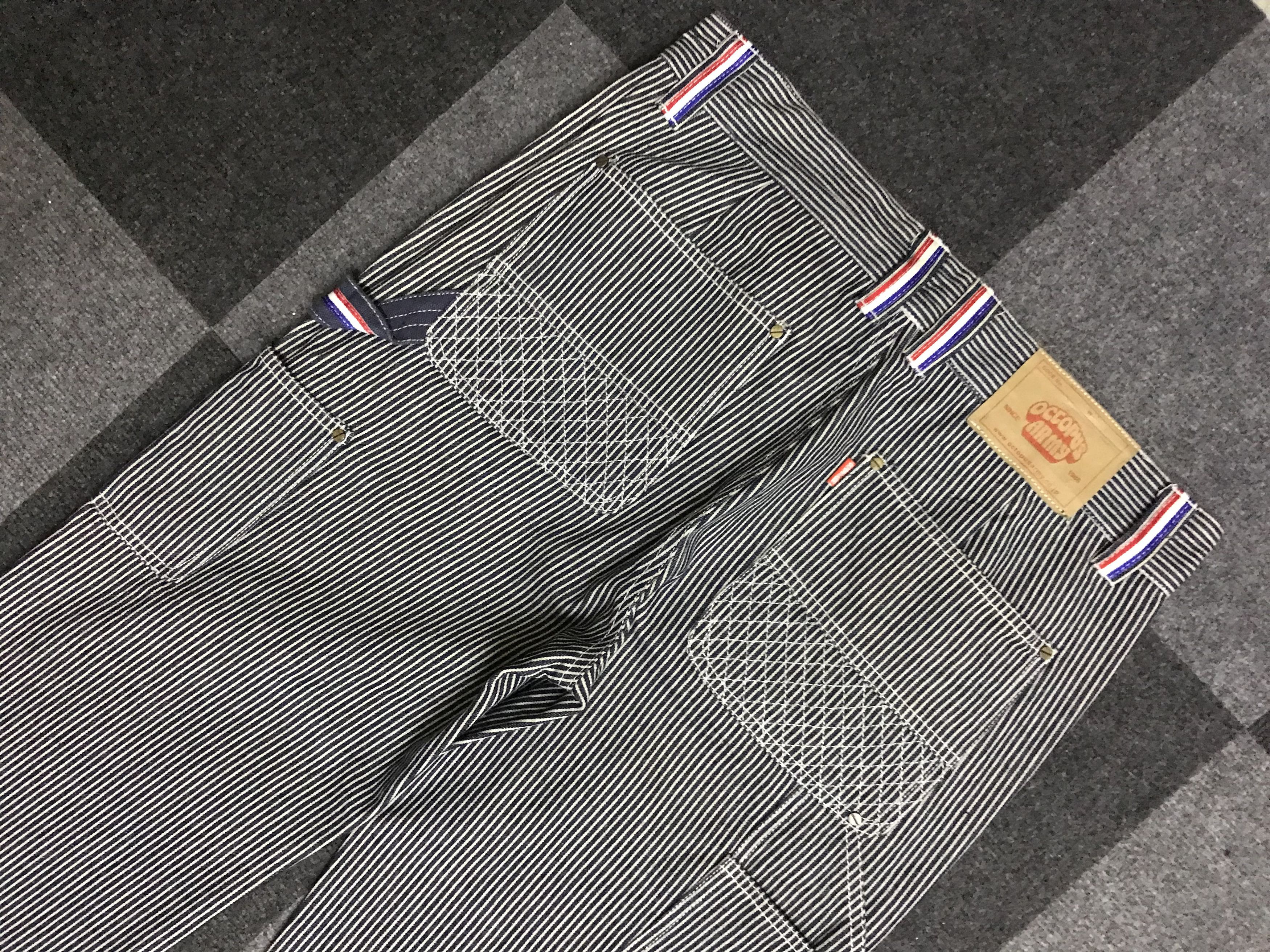 Japanese Brand D109 OCTOPUS ARMY Street Style Hickory Carpenter Pant Size US 34 / EU 50 - 11 Thumbnail