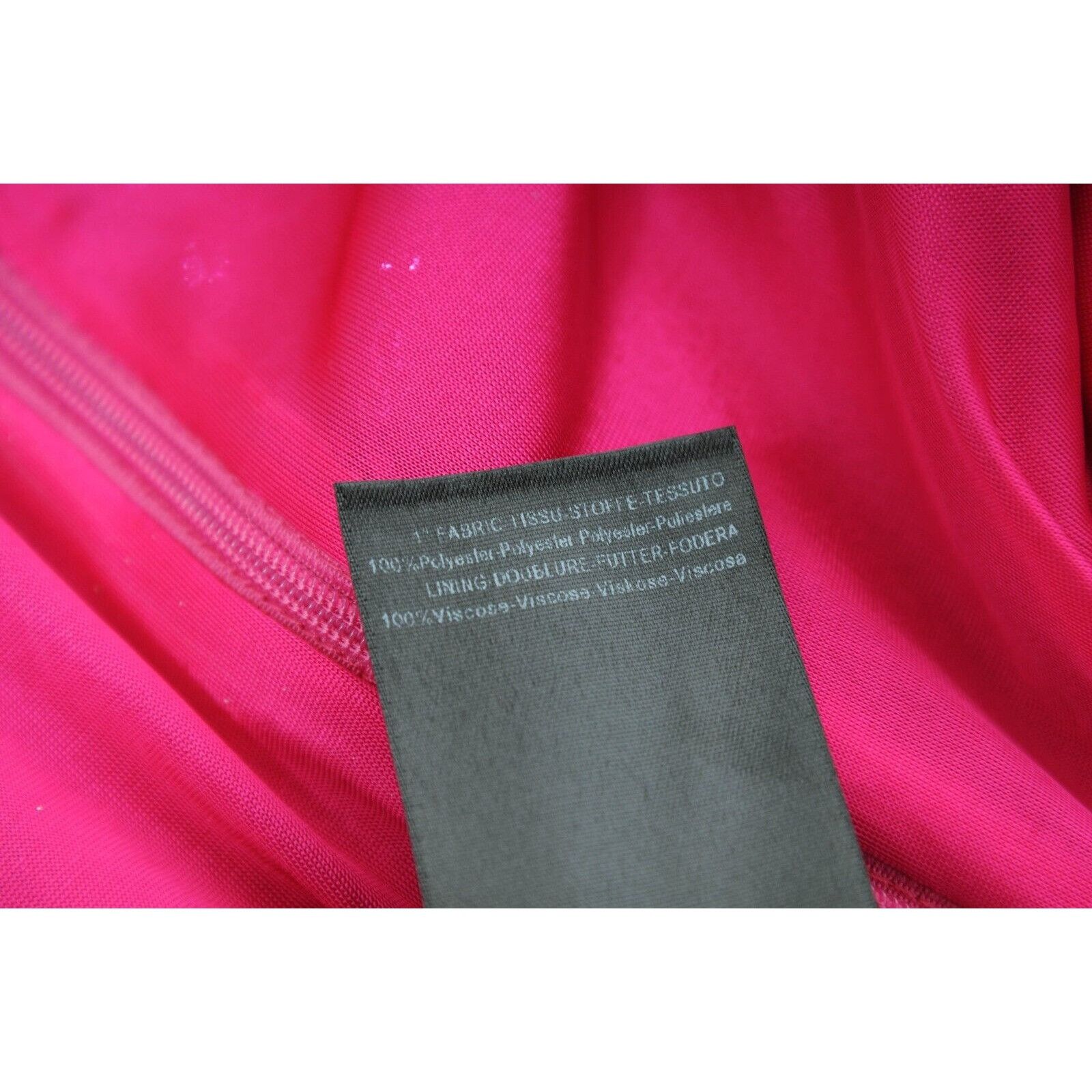Other Dundas Sequin V Neck Silk Lined ZIp Blouse Top Size M / US 6-8 / IT 42-44 - 10 Thumbnail