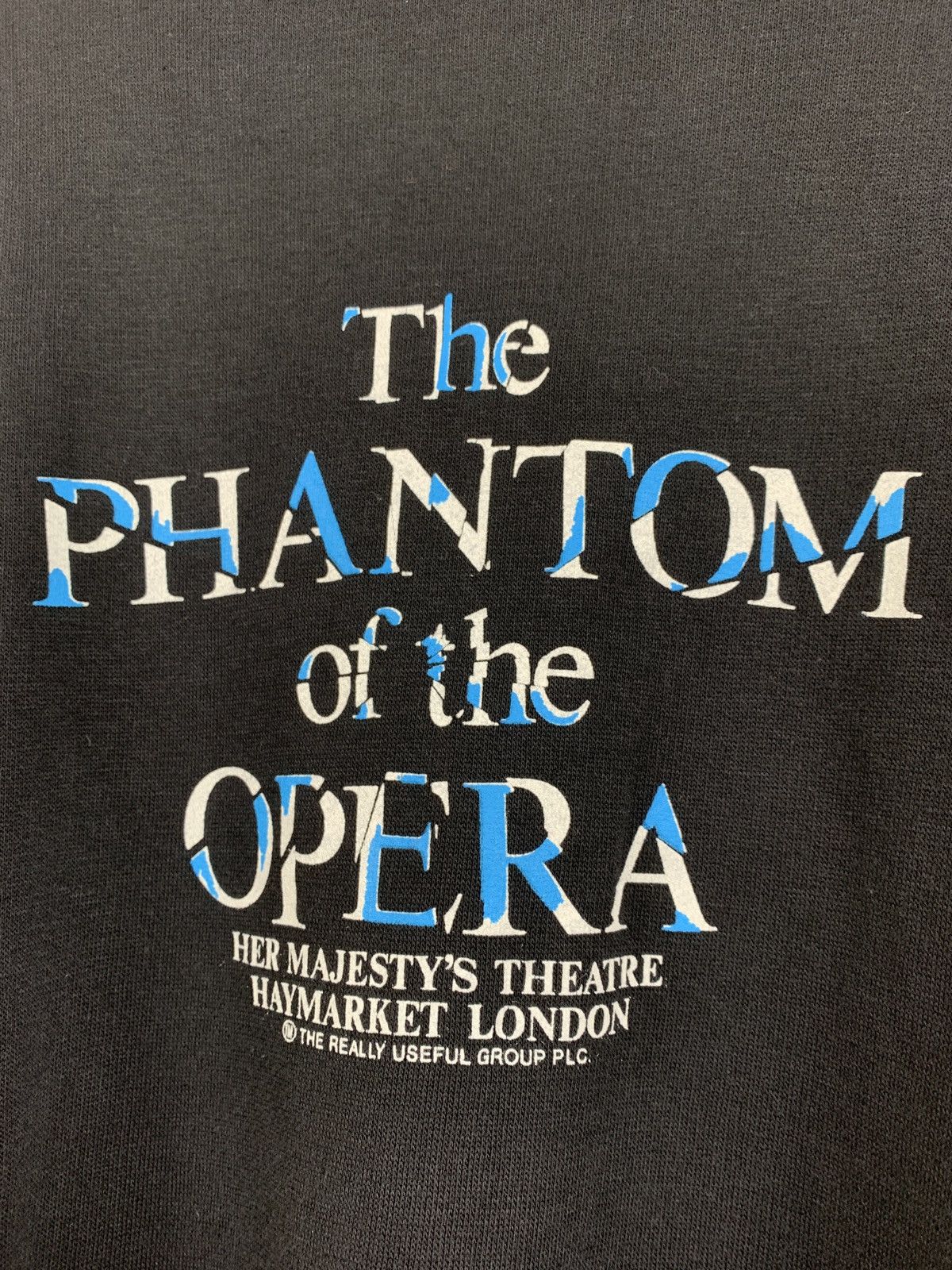 Vintage 1986 Vintage The Phantom Of The Opera Sweatshirt Kanye Style Size US M / EU 48-50 / 2 - 14 Thumbnail