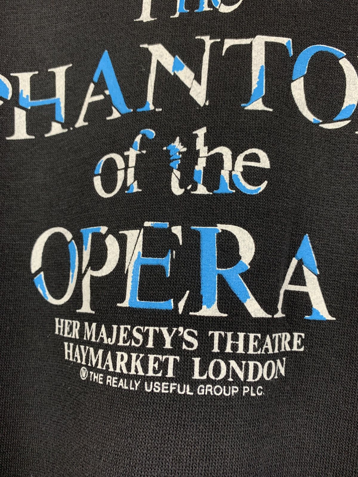 Vintage 1986 Vintage The Phantom Of The Opera Sweatshirt Kanye Style Size US M / EU 48-50 / 2 - 15 Thumbnail