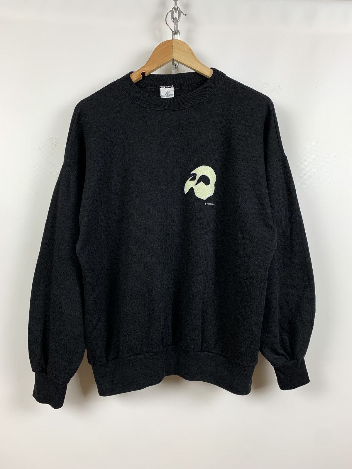 Vintage 1986 Vintage The Phantom Of The Opera Sweatshirt Kanye Style Size US M / EU 48-50 / 2 - 2 Thumbnail