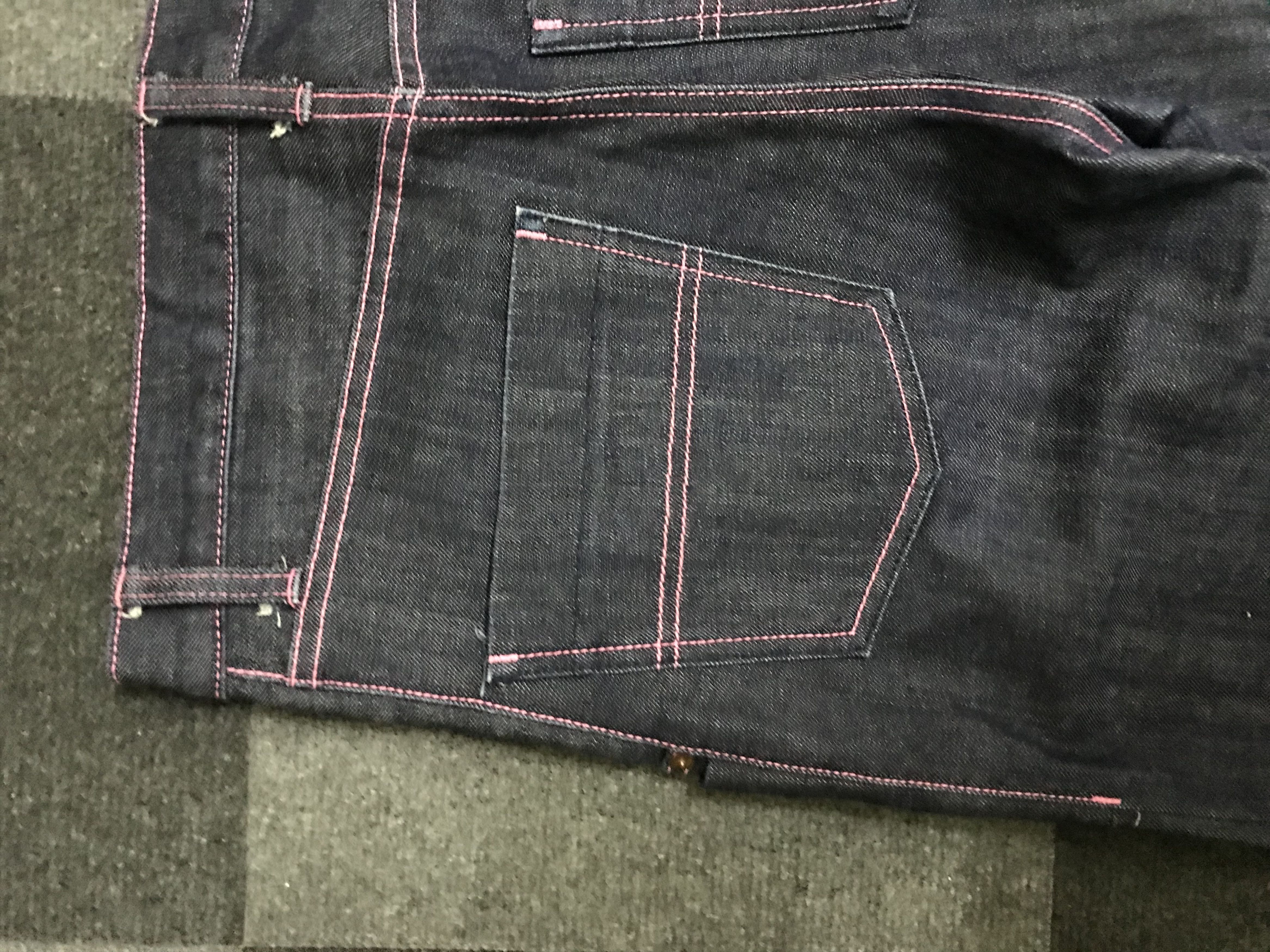 Japanese Brand D111 GDC Japan Mutipockets Skinny Carpenter Pant Size US 31 - 15 Thumbnail