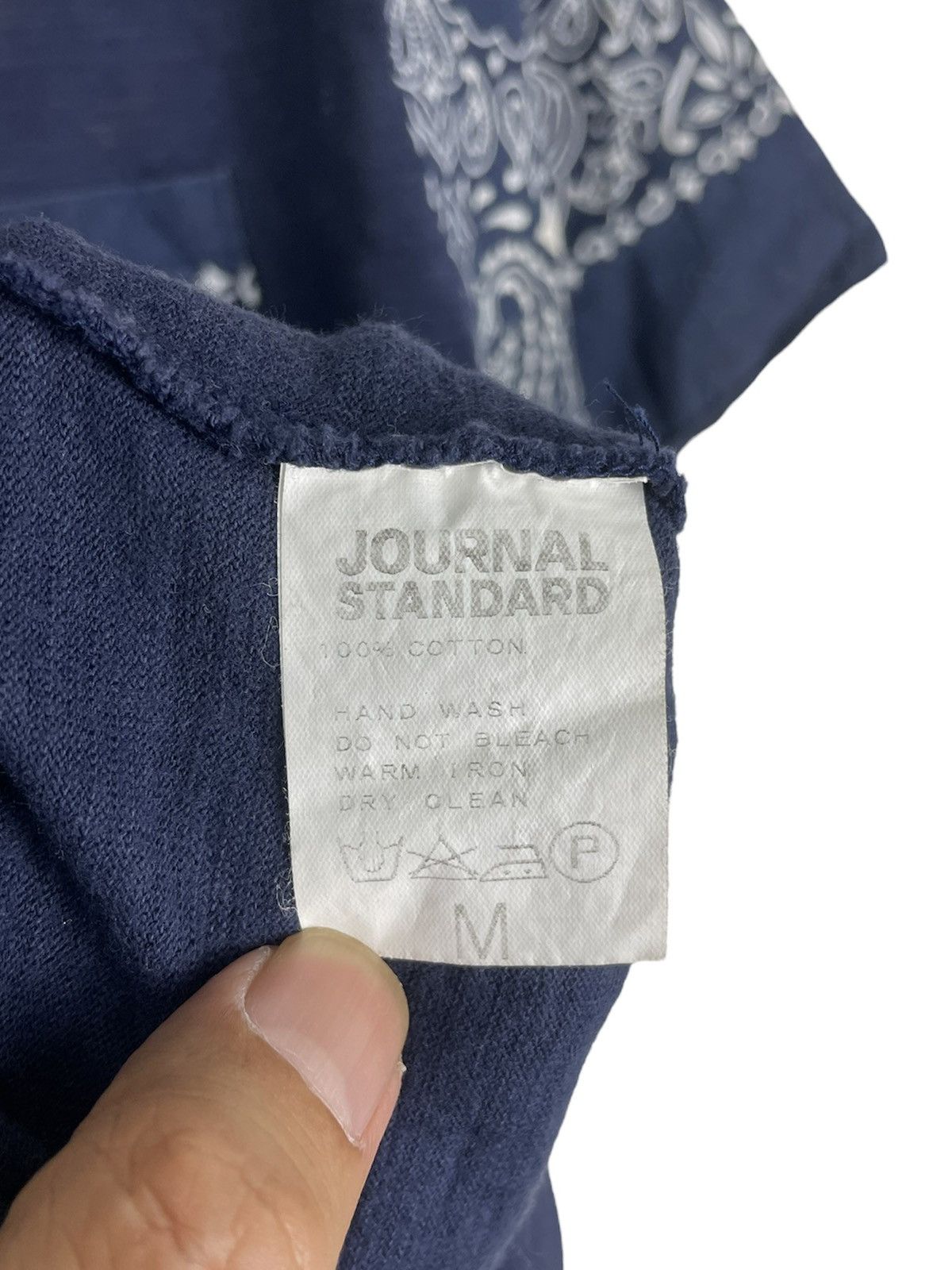 Journal Standard Journal Standard Real Bandana Sleeve Tee | Japan Made M Size US M / EU 48-50 / 2 - 5 Thumbnail