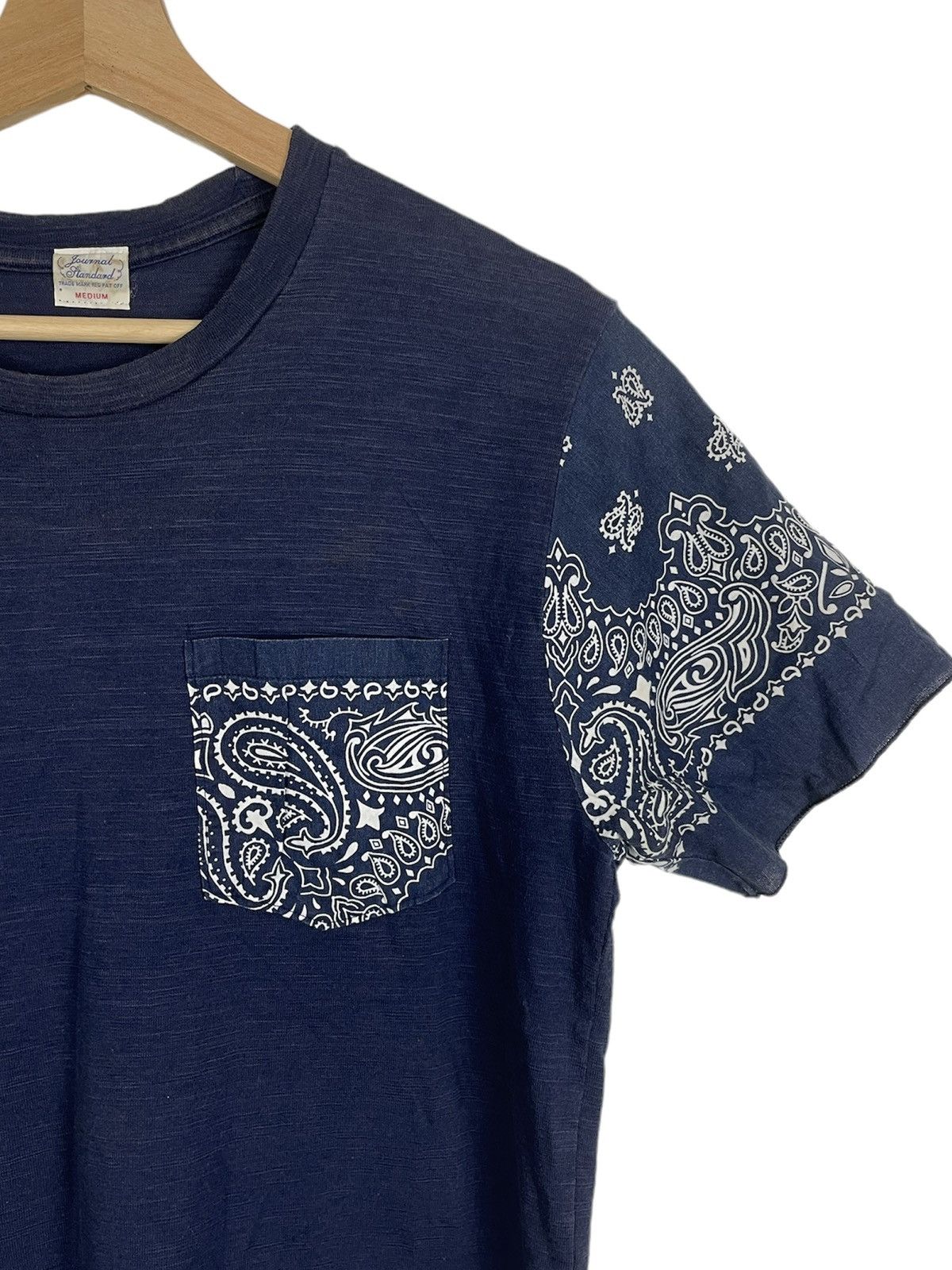 Journal Standard Journal Standard Real Bandana Sleeve Tee | Japan Made M Size US M / EU 48-50 / 2 - 7 Thumbnail
