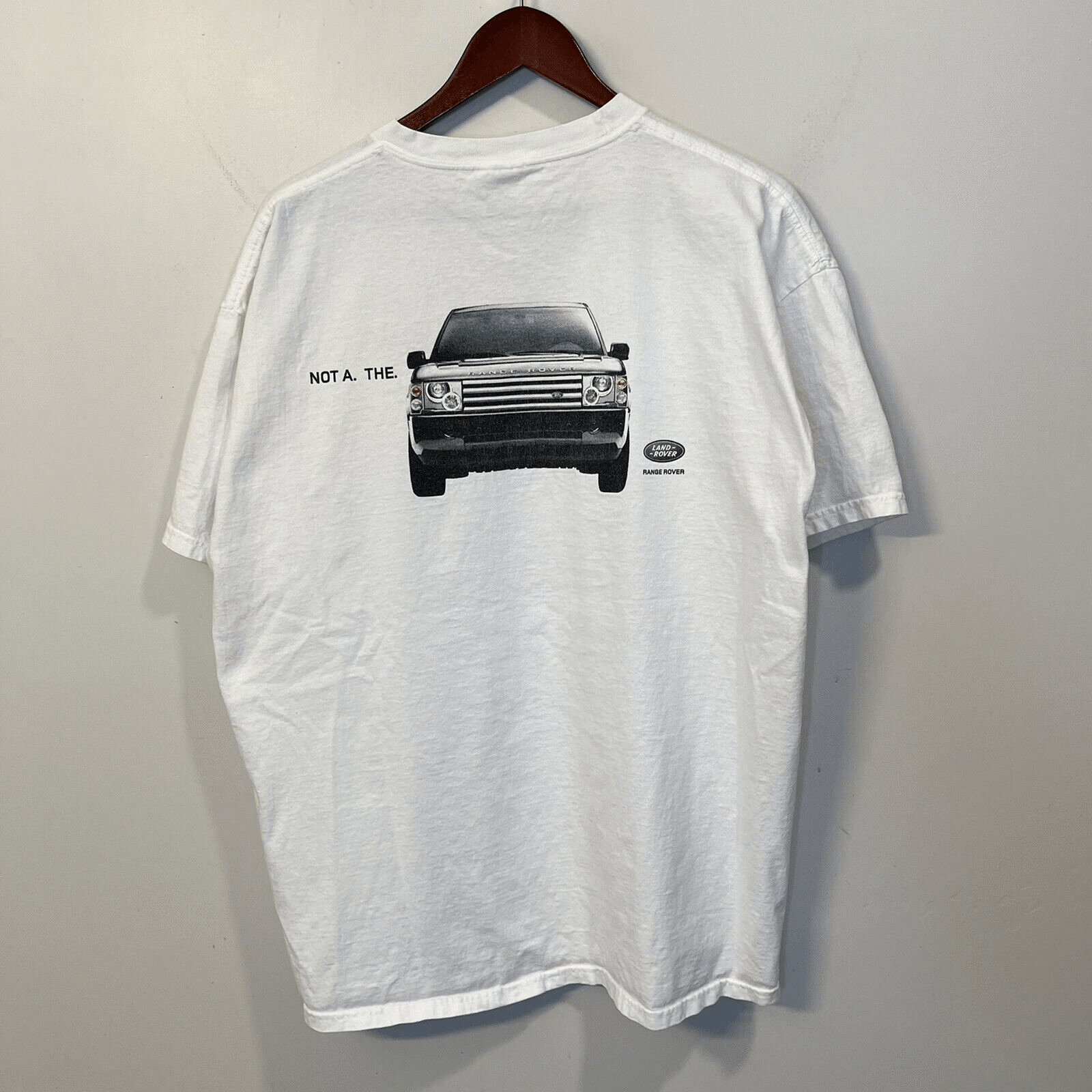 Vintage VTG 90s Land Range Rover Range Shirt Double Sided Shirt | Grailed