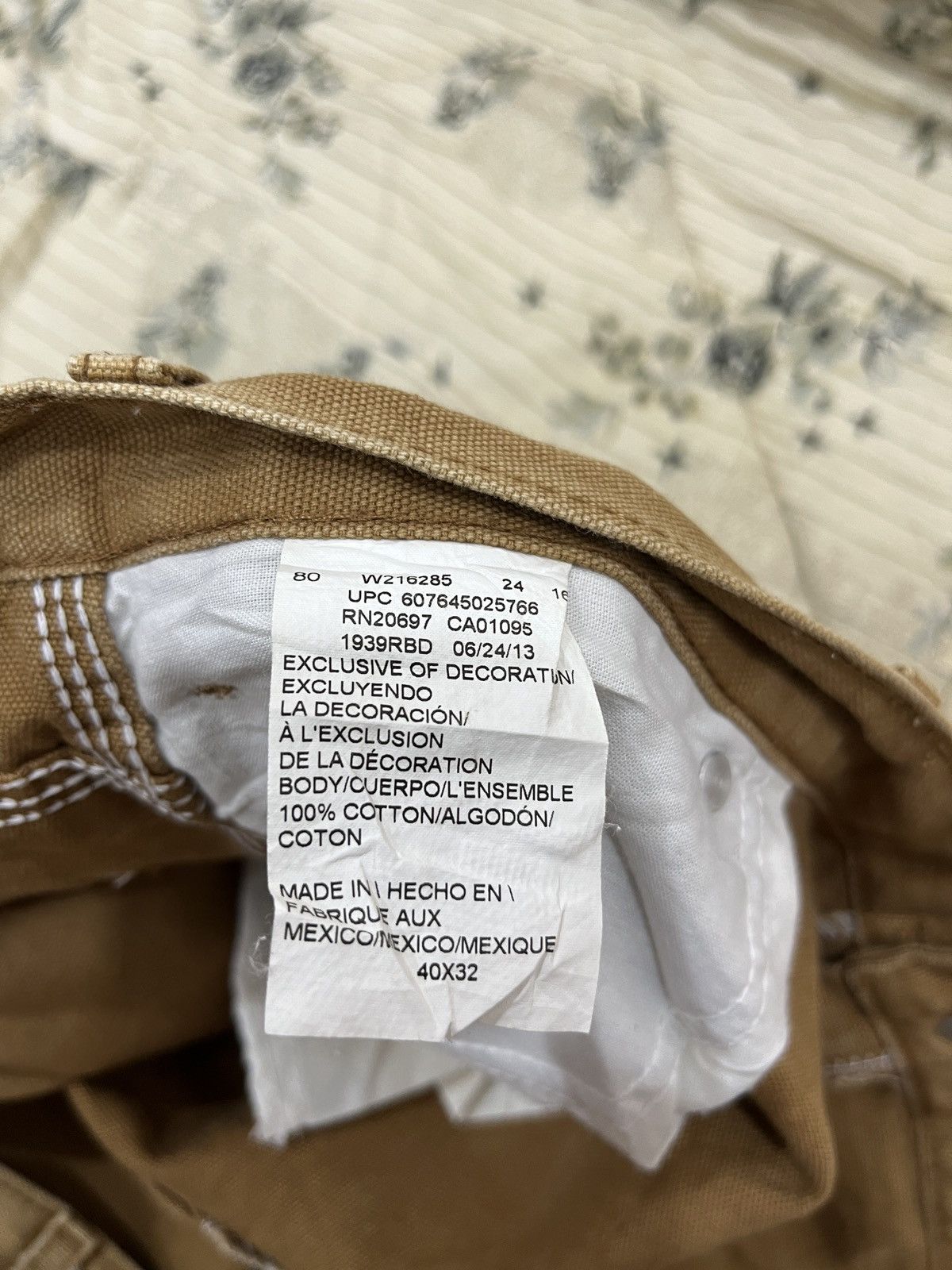 Vintage (Ww). DICKIES SUNFADED ARCHIVE PANTS Size US 41 - 10 Thumbnail