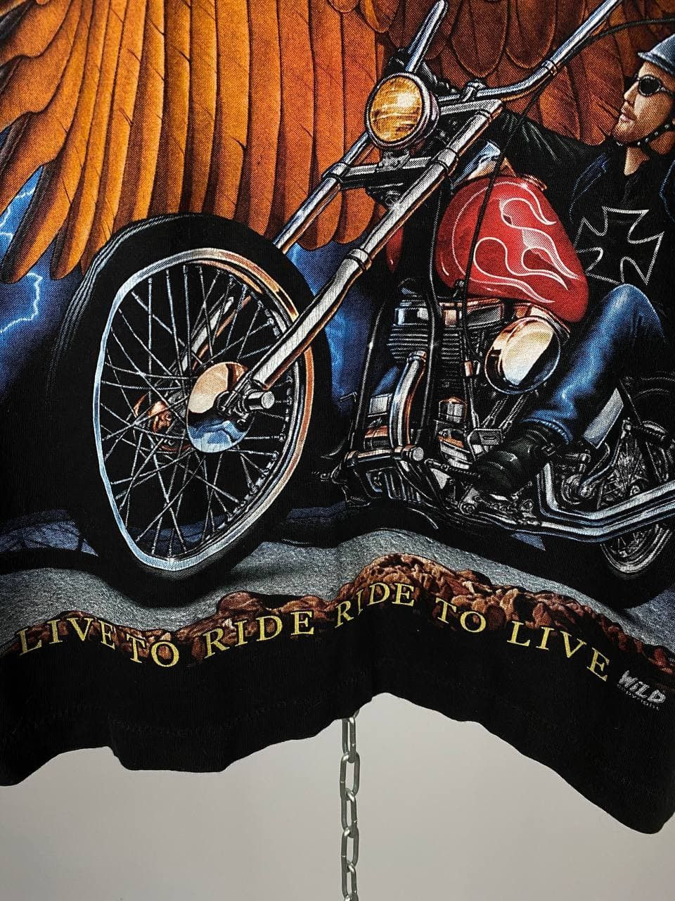 Band Tees Follow the eagle bike short sleeve T-shirt band tee size M Size US S / EU 44-46 / 1 - 2 Thumbnail