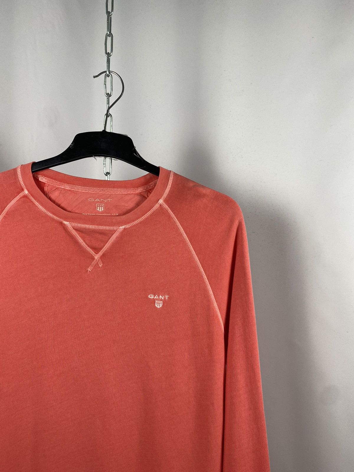 Gant Gant sweatshirt luxury streetwear pink size M Size US M / EU 48-50 / 2 - 2 Thumbnail