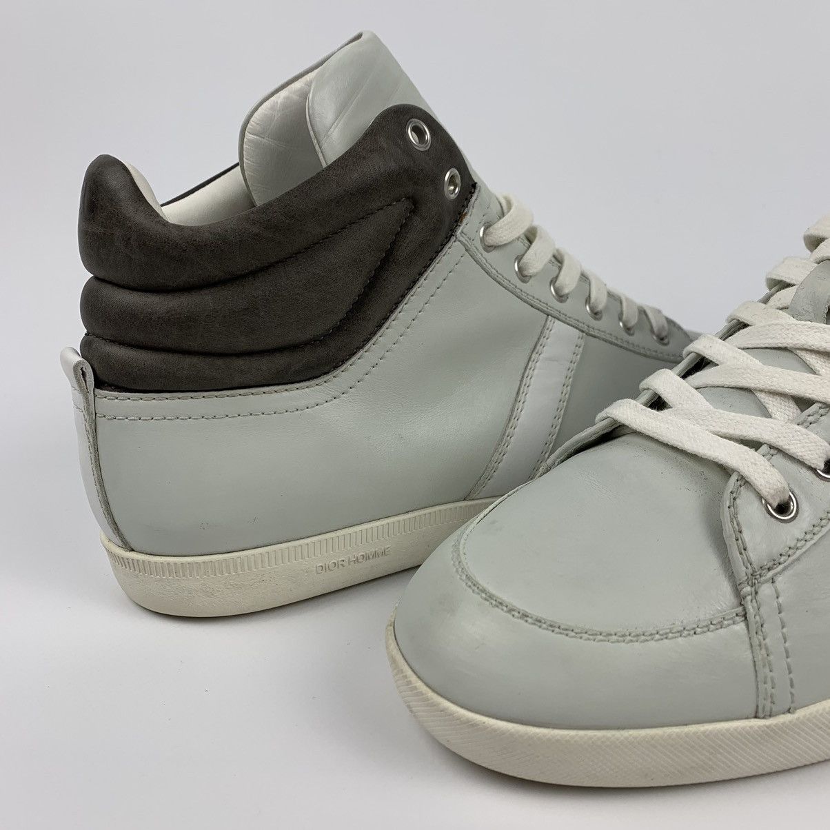 Dior Dior leather hi-top sneakers Size US 9.5 / EU 42-43 - 8 Thumbnail