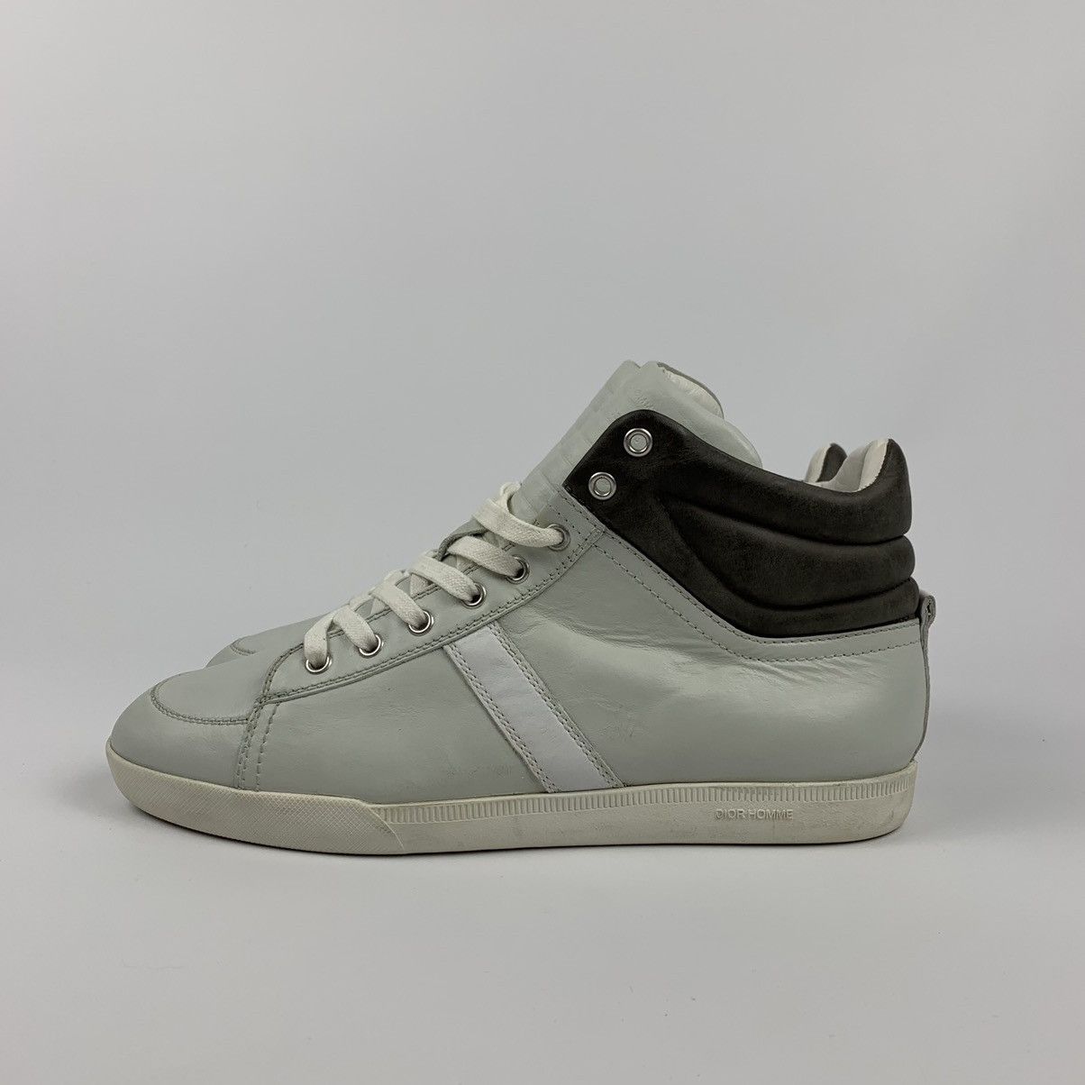 Dior Dior leather hi-top sneakers Size US 9.5 / EU 42-43 - 16 Thumbnail