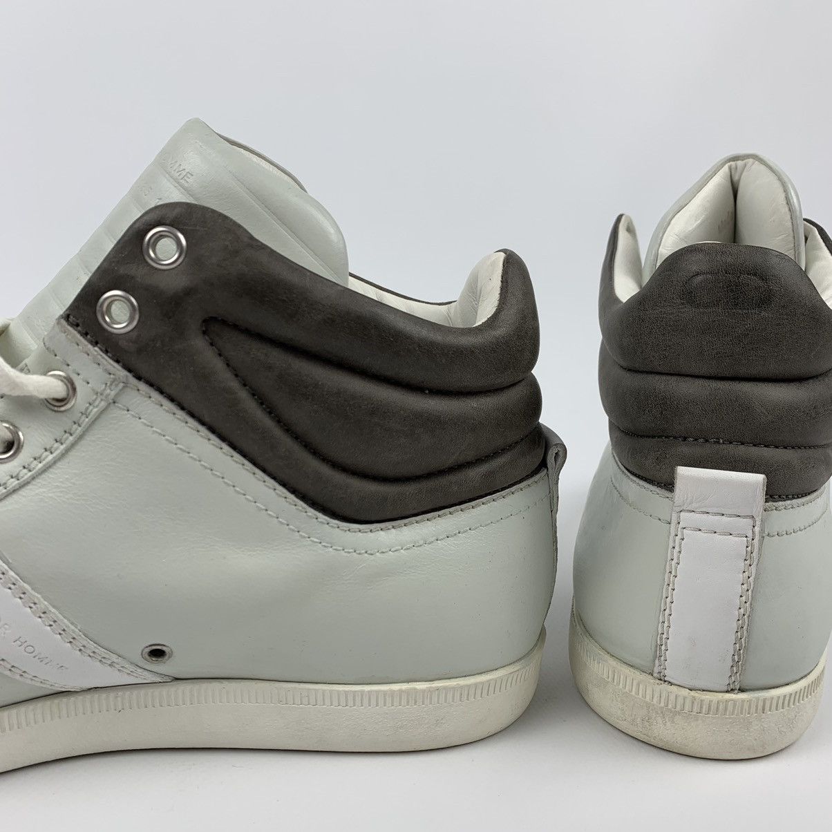 Dior Dior leather hi-top sneakers Size US 9.5 / EU 42-43 - 10 Thumbnail