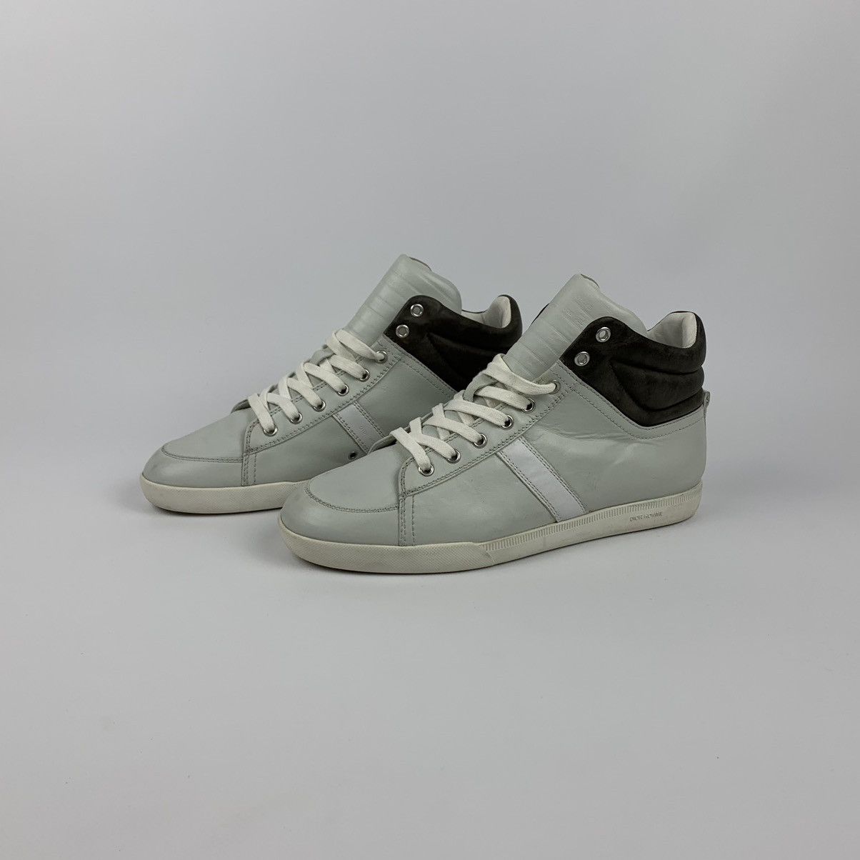 Dior Dior leather hi-top sneakers Size US 9.5 / EU 42-43 - 2 Thumbnail