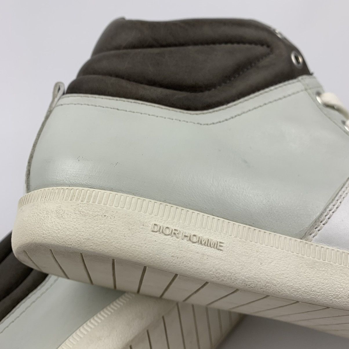 Dior Dior leather hi-top sneakers Size US 9.5 / EU 42-43 - 15 Thumbnail