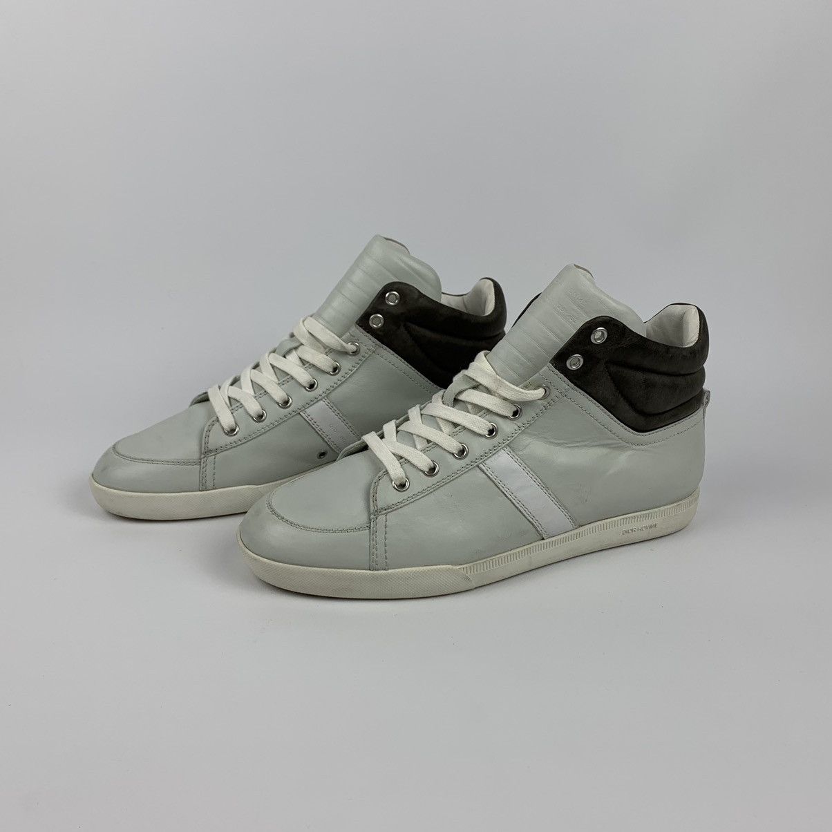Dior Dior leather hi-top sneakers Size US 9.5 / EU 42-43 - 3 Thumbnail