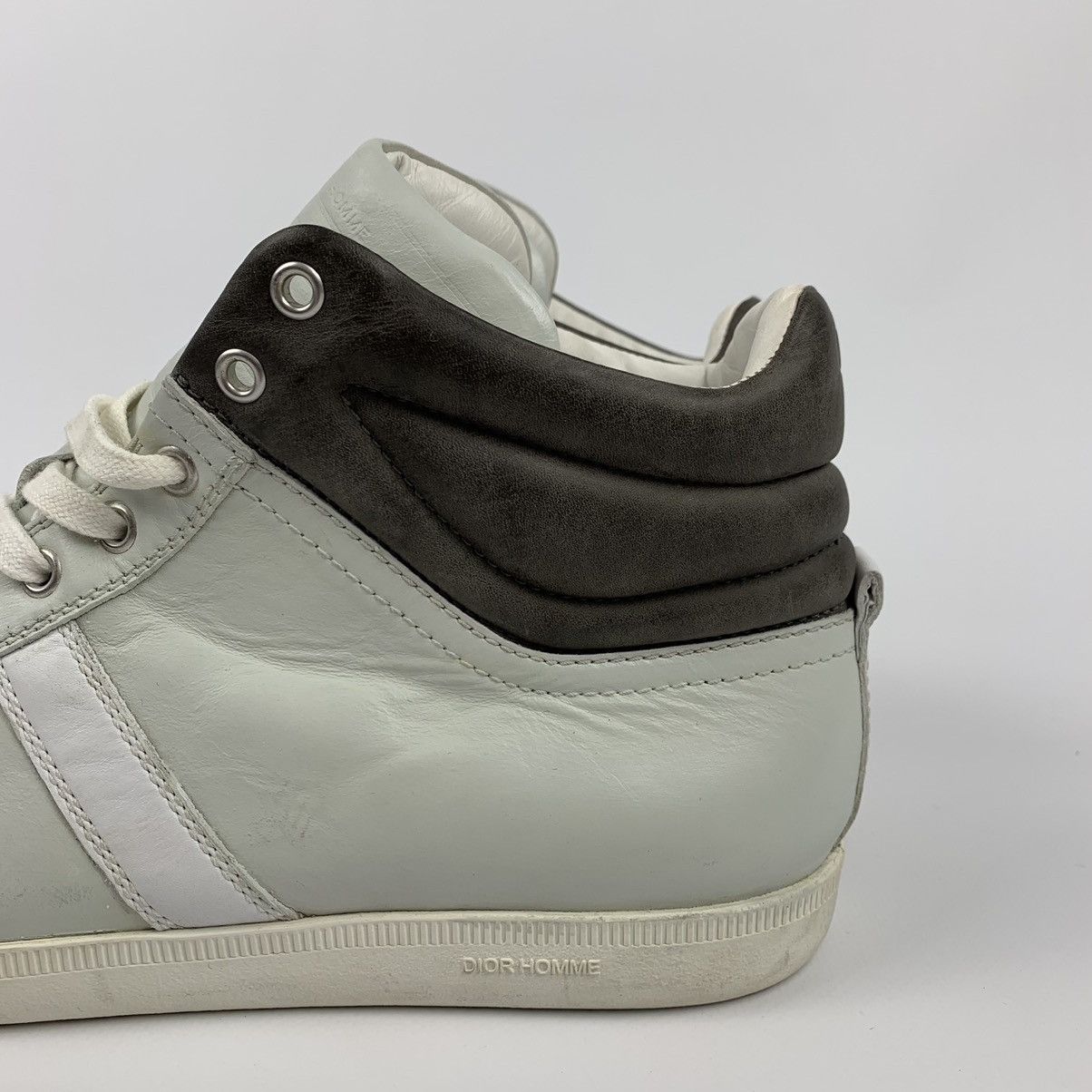 Dior Dior leather hi-top sneakers Size US 9.5 / EU 42-43 - 17 Thumbnail