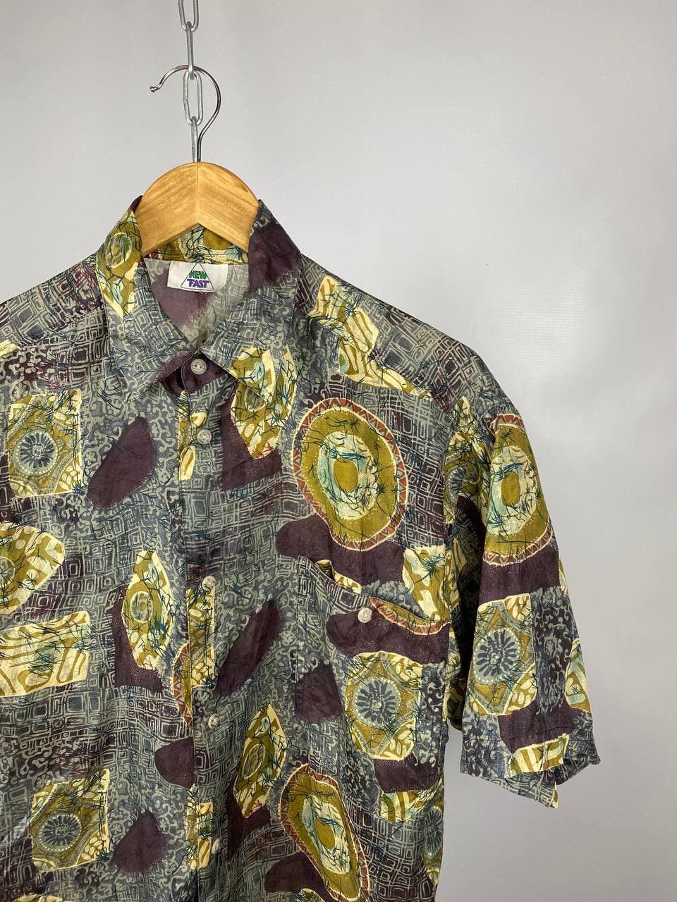 Vintage Crazy shirt streetwear vintage multicolour size L Size US L / EU 52-54 / 3 - 2 Thumbnail