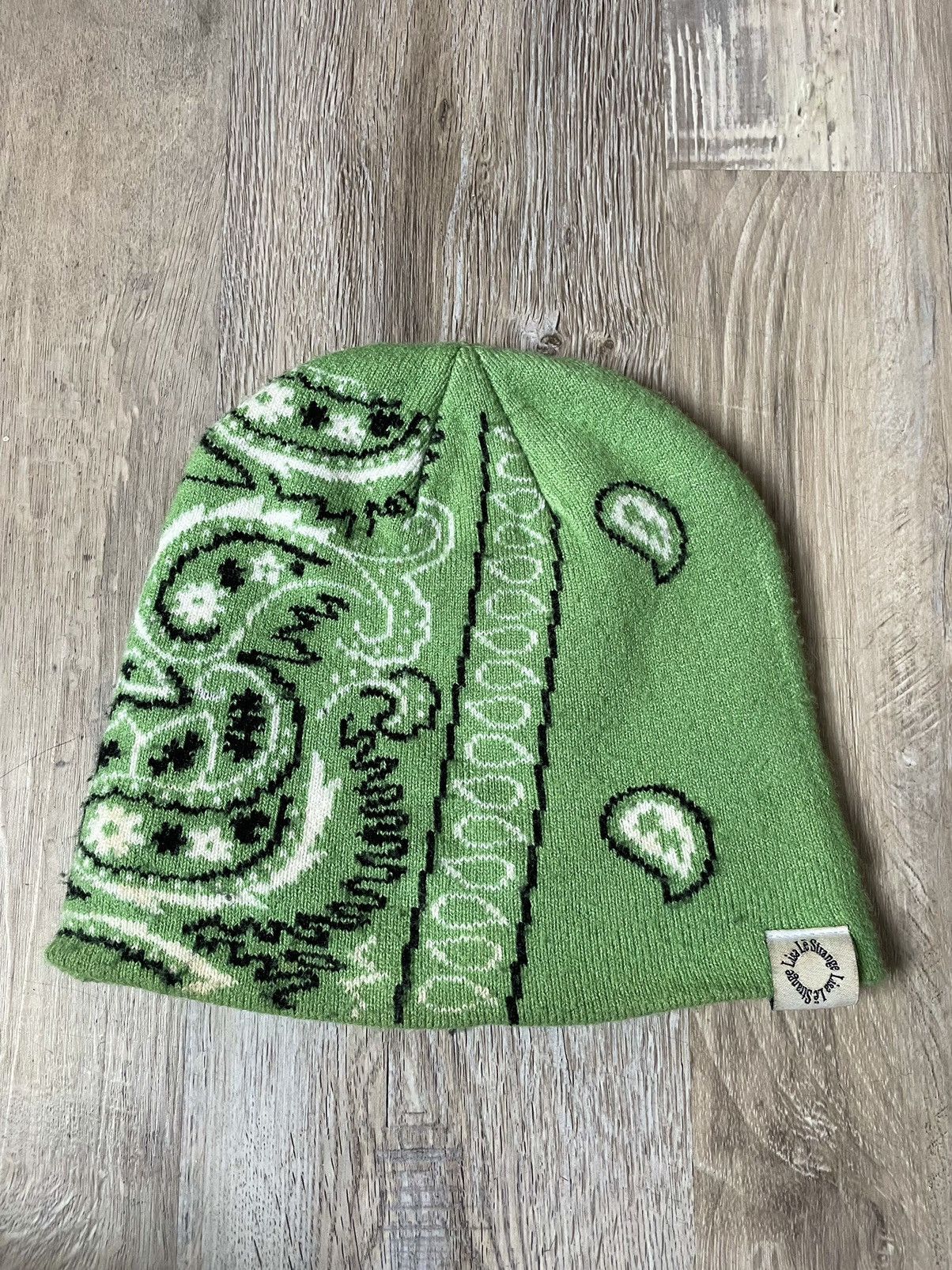 Streetwear Lisa Le Strange Green Bandana Beanie | Grailed