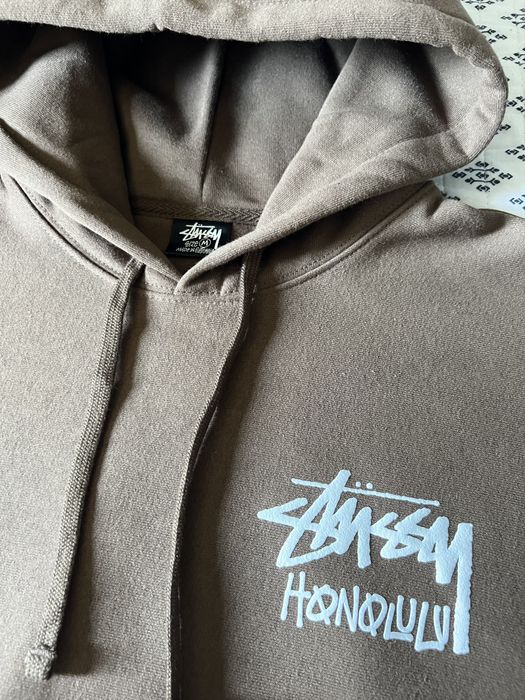 Stussy Brown Stussy Honolulu Hoodie | Grailed