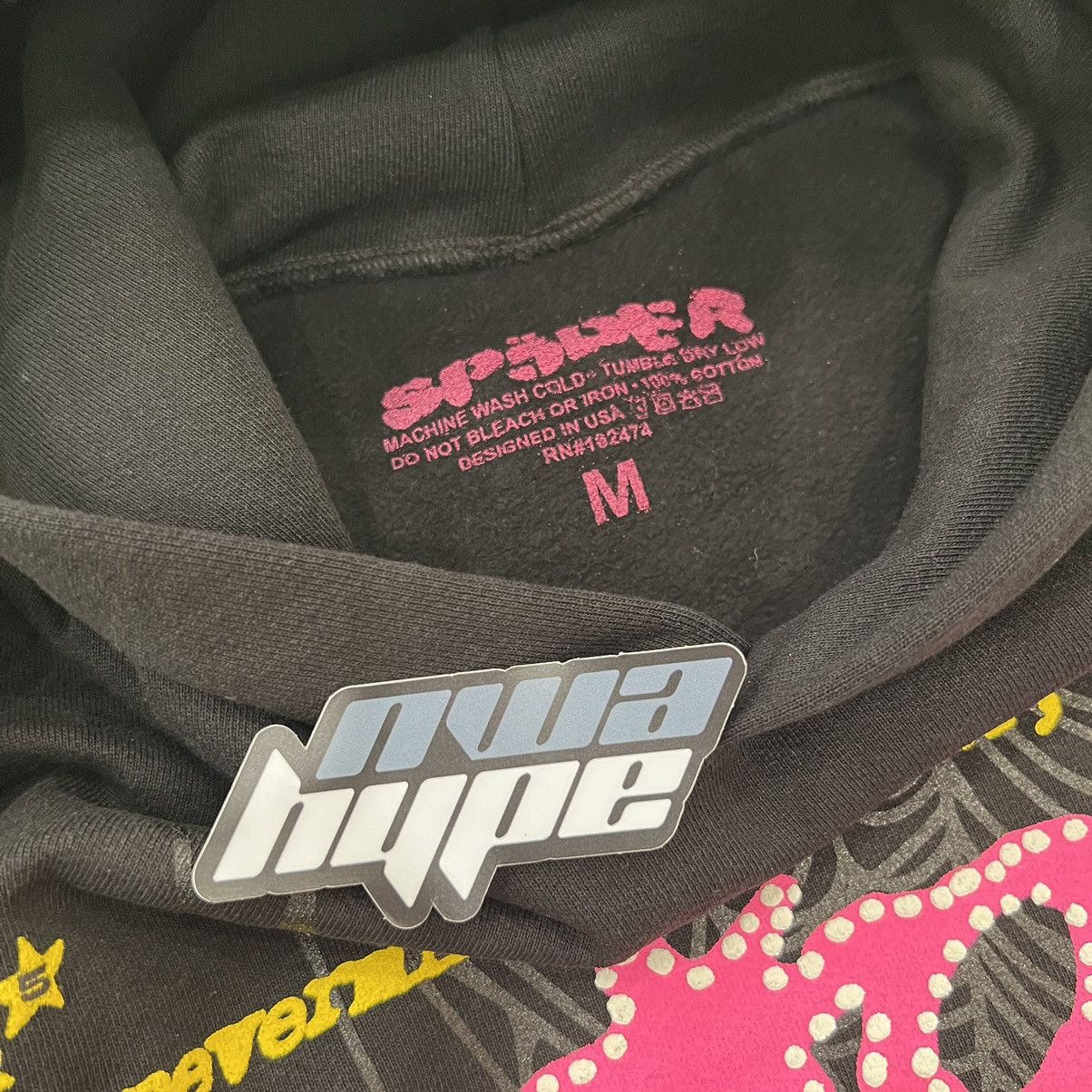 Young Thug Spider worldwide P*nk Hoodie Black M Size US M / EU 48-50 / 2 - 3 Preview