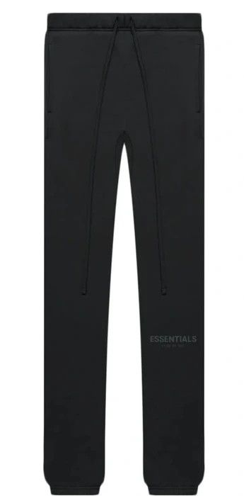 Fear of God Fear of god essential black sweatpants size M Size US 32 / EU 48 - 1 Thumbnail