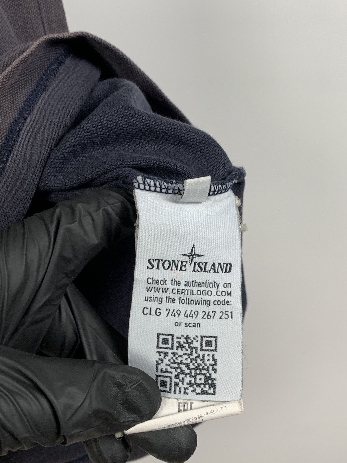 Stone Island Stone Island Patch Program Faded Navy Blue Polo T-Shirt Size US XL / EU 56 / 4 - 15 Thumbnail