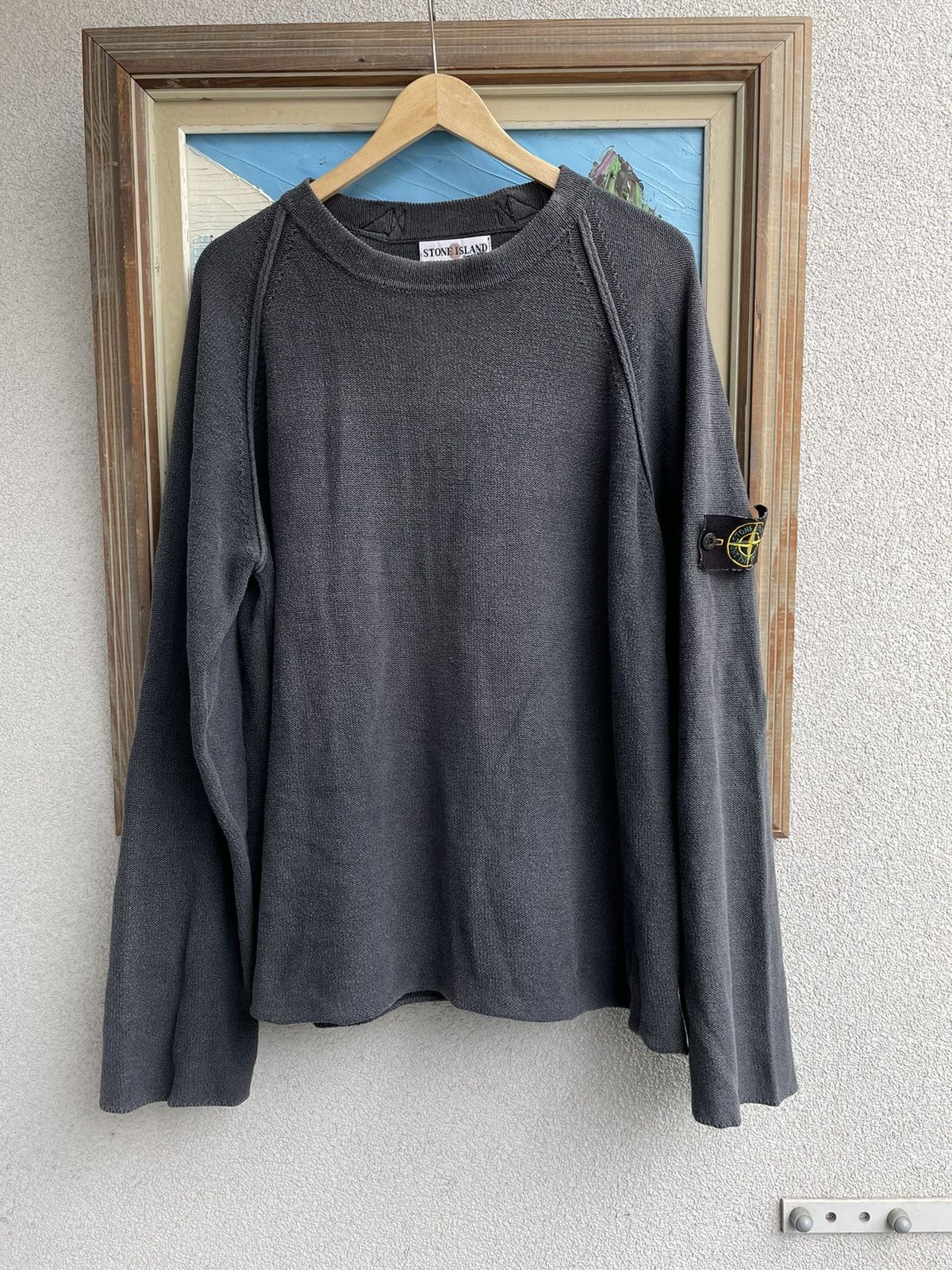 Stone Island Early 90´s Vintage Knit - Black - Small