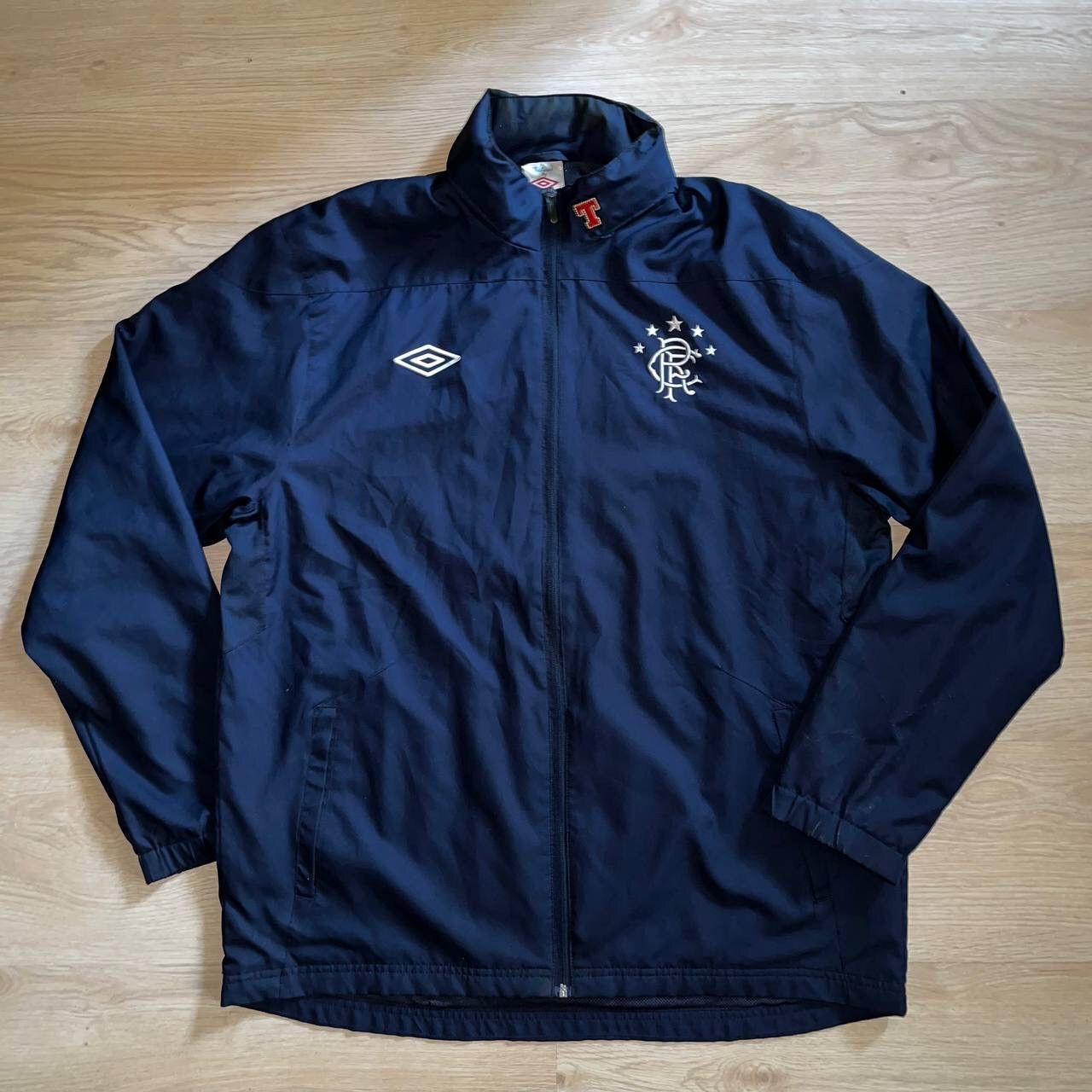RANGERS UMBRO VINTAGE TRAINING JACKET SIZE “XL”