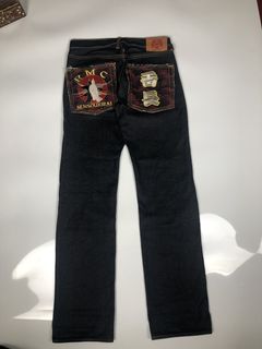 Most expensive best sale red monkey jeans