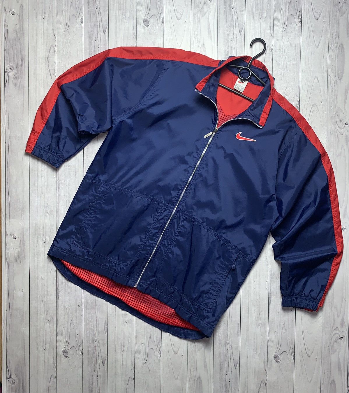 Nike × Vintage Vintage Nike jacket big logo size M Size US M / EU 48-50 / 2 - 2 Thumbnail
