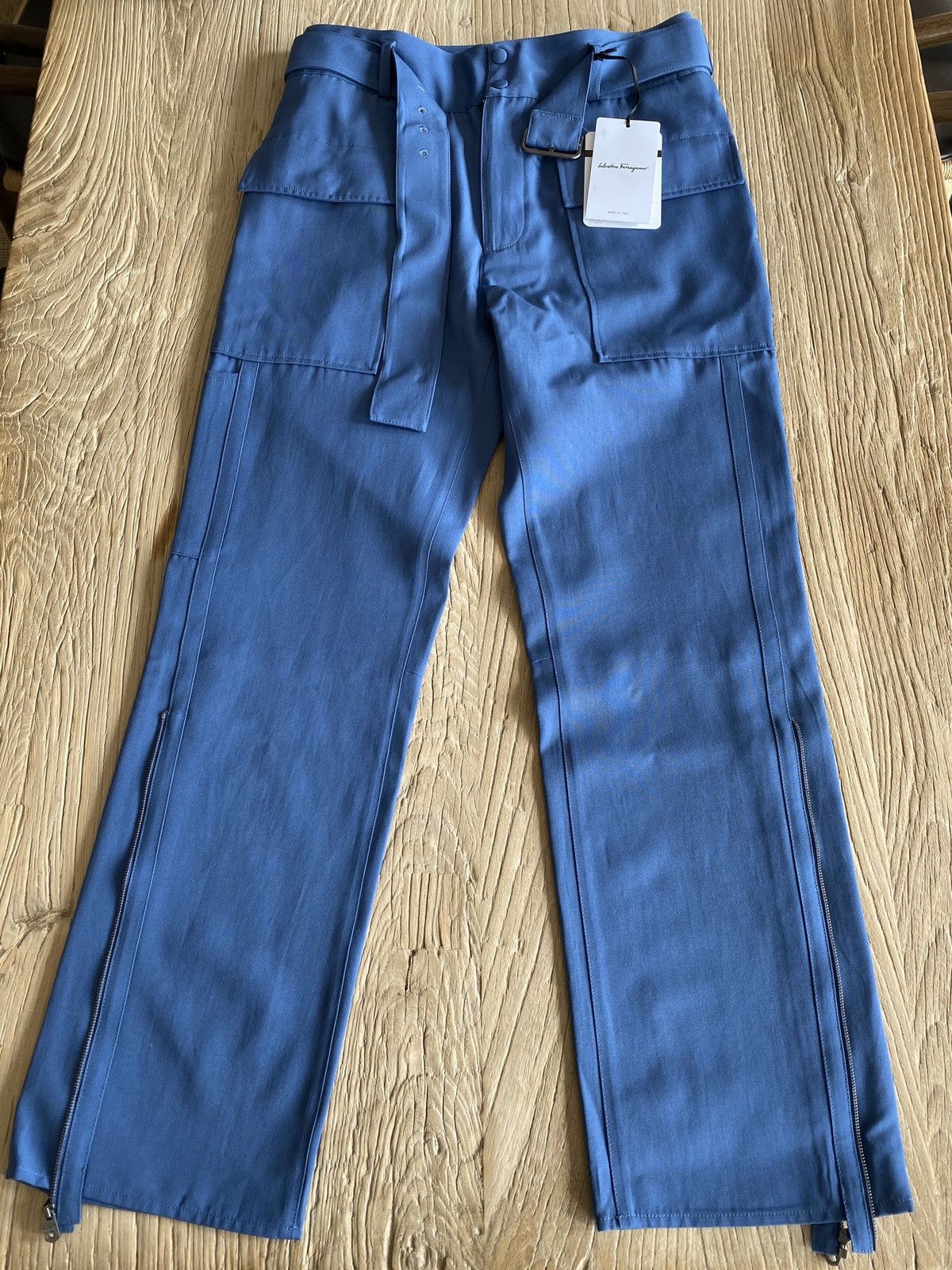 Salvatore Ferragamo AMAZING CARGO PANTS! Size US 33 - 4 Thumbnail