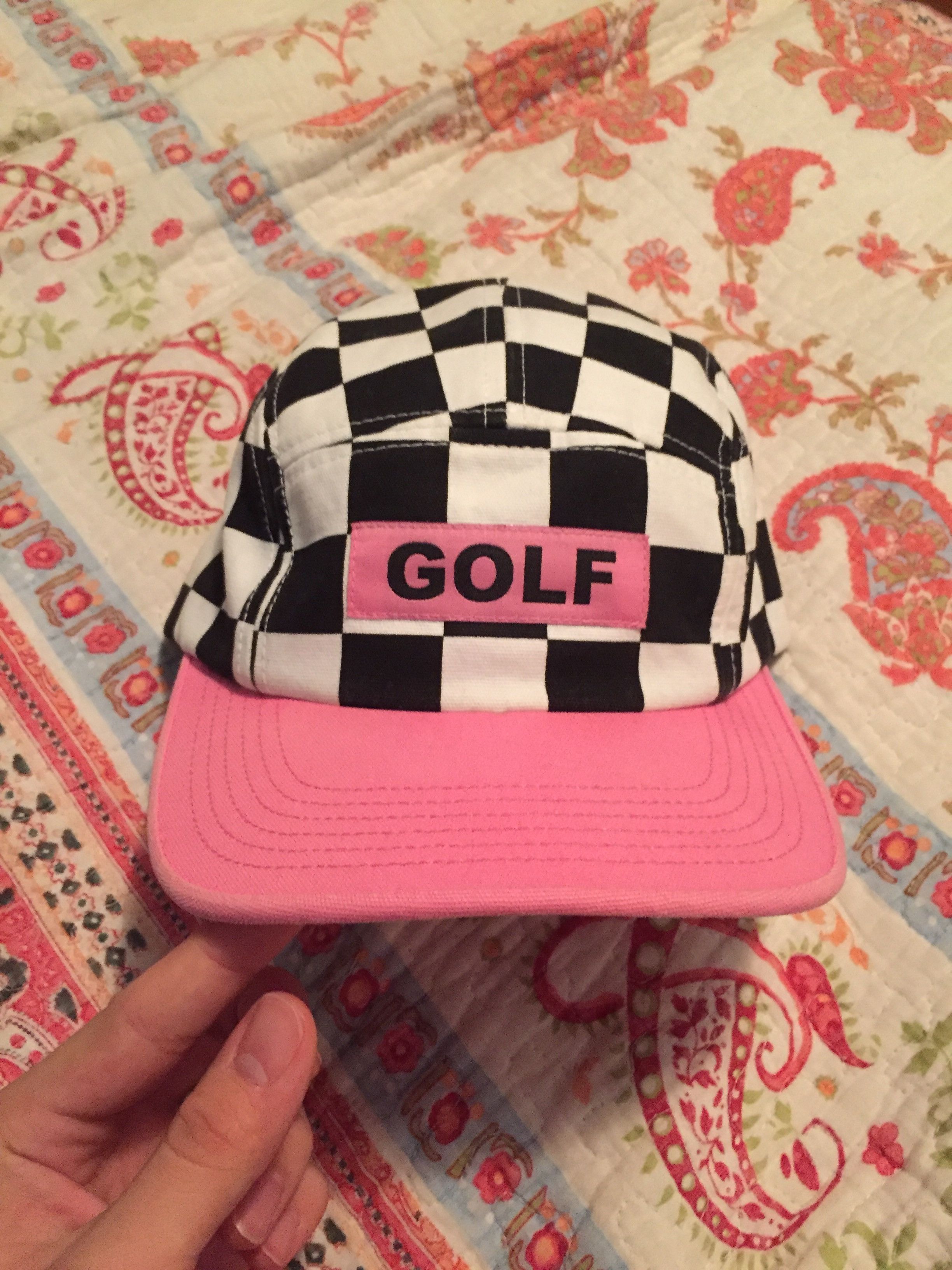 Golf wang checkered hat online