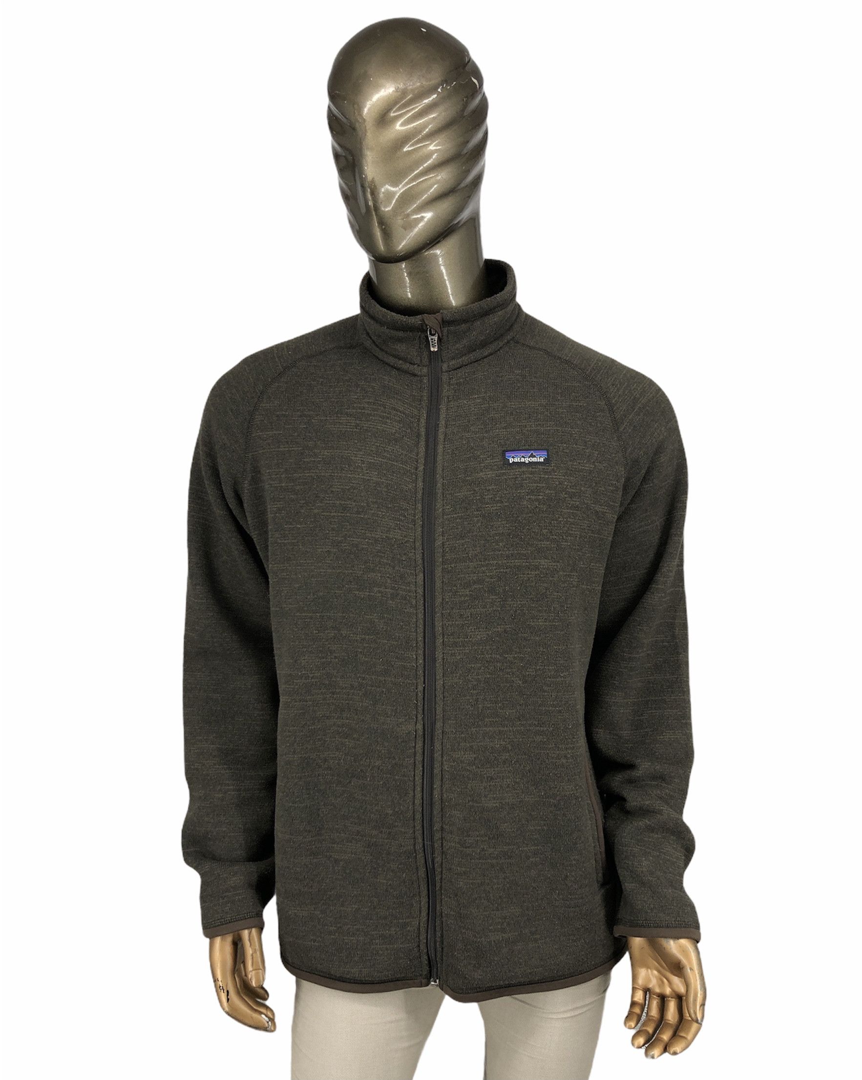 Patagonia 🔥 fleece zip up dark kaki patagonia xl / xxl Size US XL / EU 56 / 4 - 1 Thumbnail