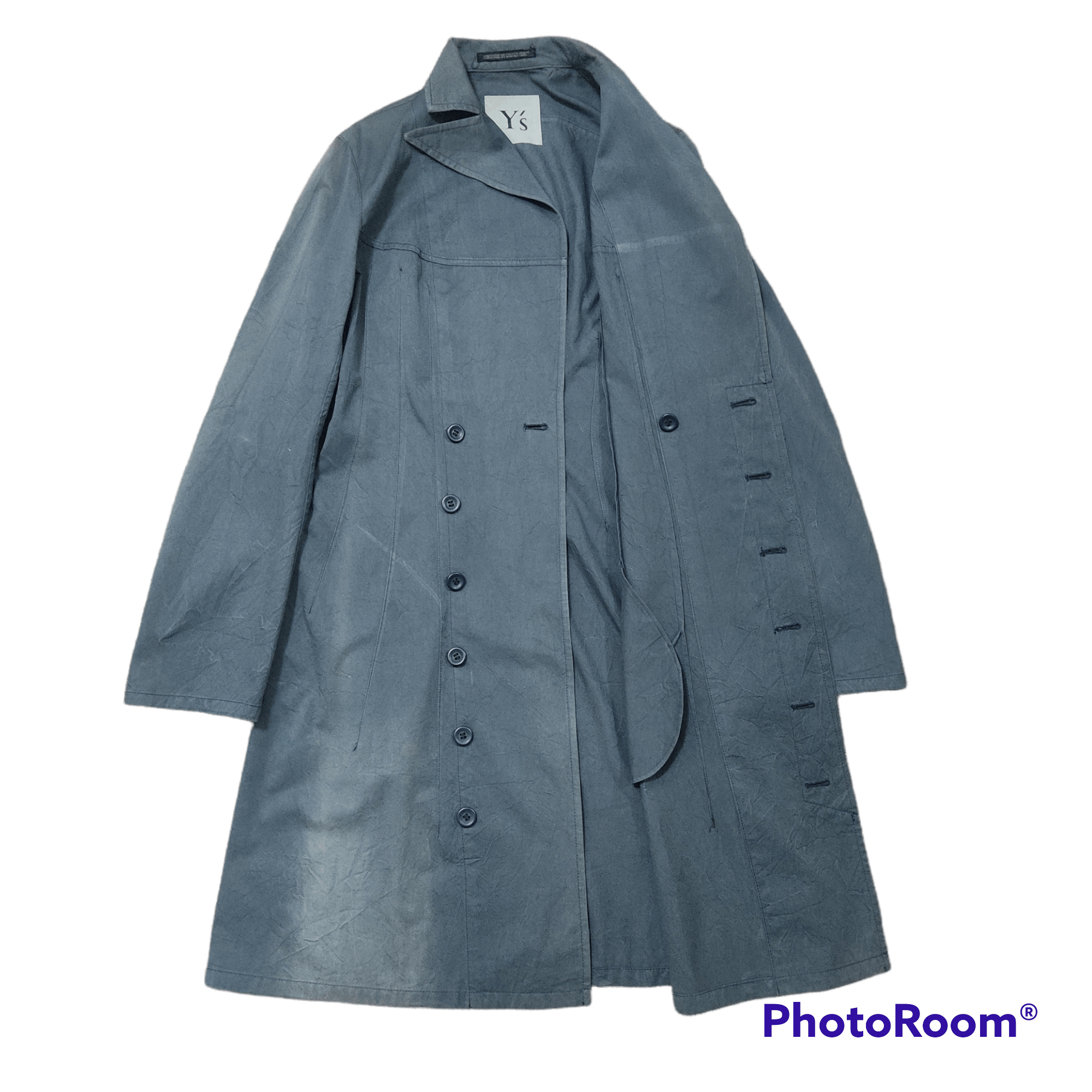 Y's Vintage Y's Yohji Yamamoto Light Trench Coat Jacket Size US XS / EU 42 / 0 - 3 Thumbnail