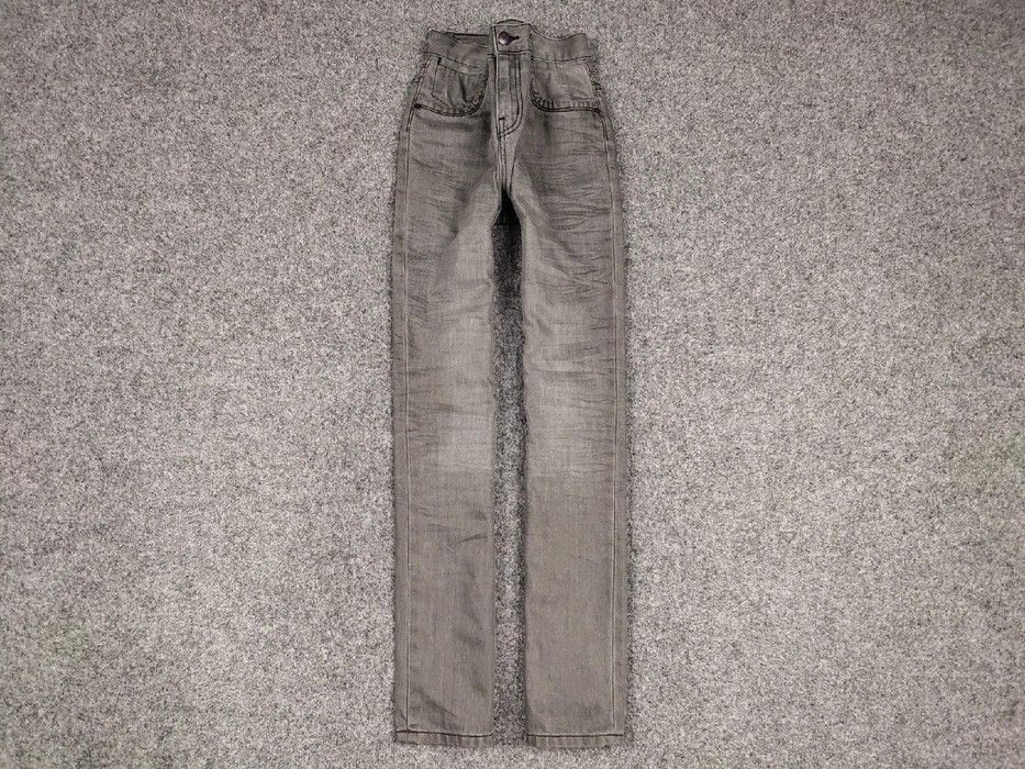 Big John Vintage Japan Gray Faded Denim Jeans