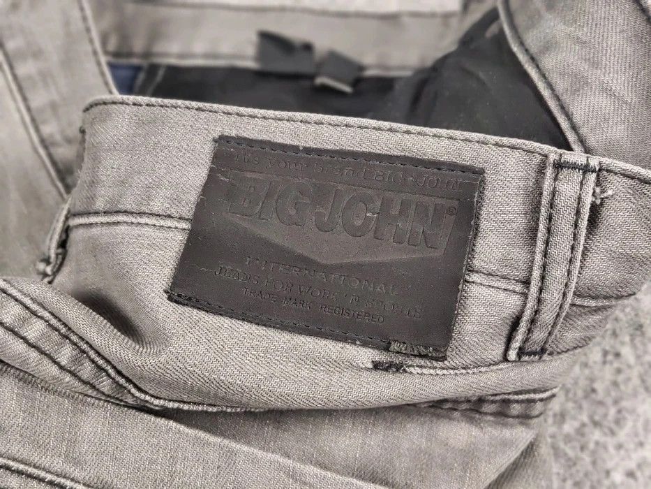 Big John Big John Vintage Japan Gray Faded Denim Jeans Size US 32 / EU 48 - 8 Thumbnail