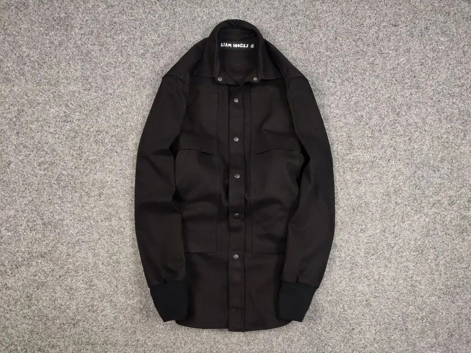Liam Hodges liam Hodges Avant Garde black Fancy Designer Denim Jacket Size US M / EU 48-50 / 2 - 1 Thumbnail