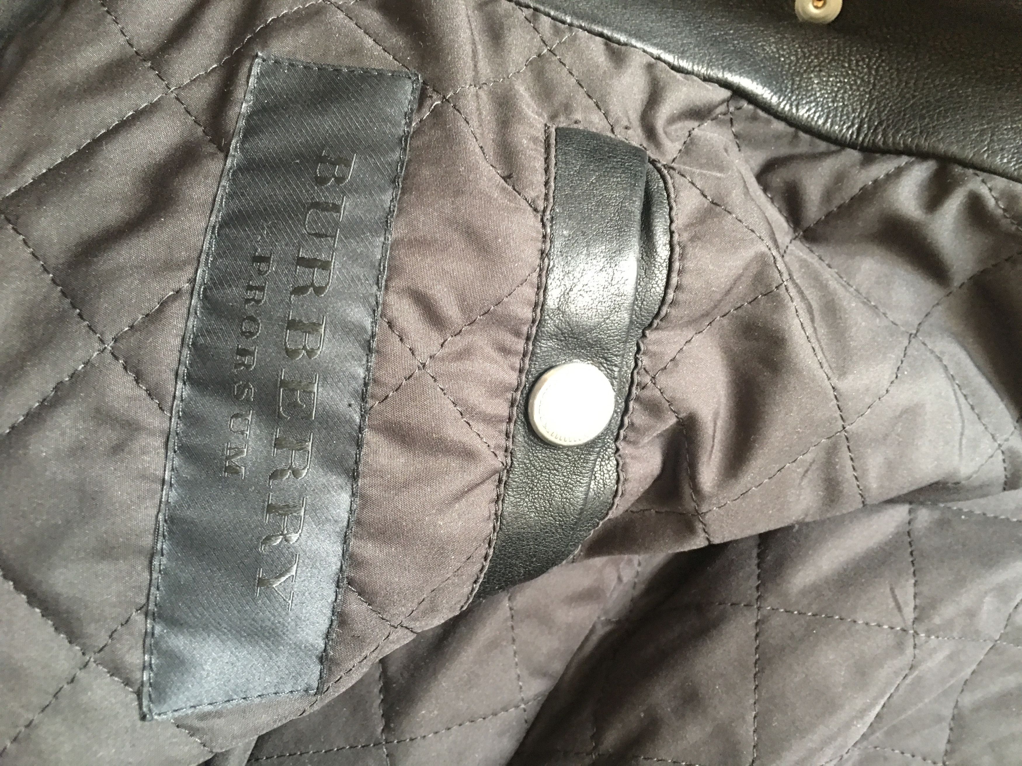 Burberry Prorsum SS11 Quilted Panel Biker Leather Jacket Perfecto Size US L / EU 52-54 / 3 - 9 Thumbnail