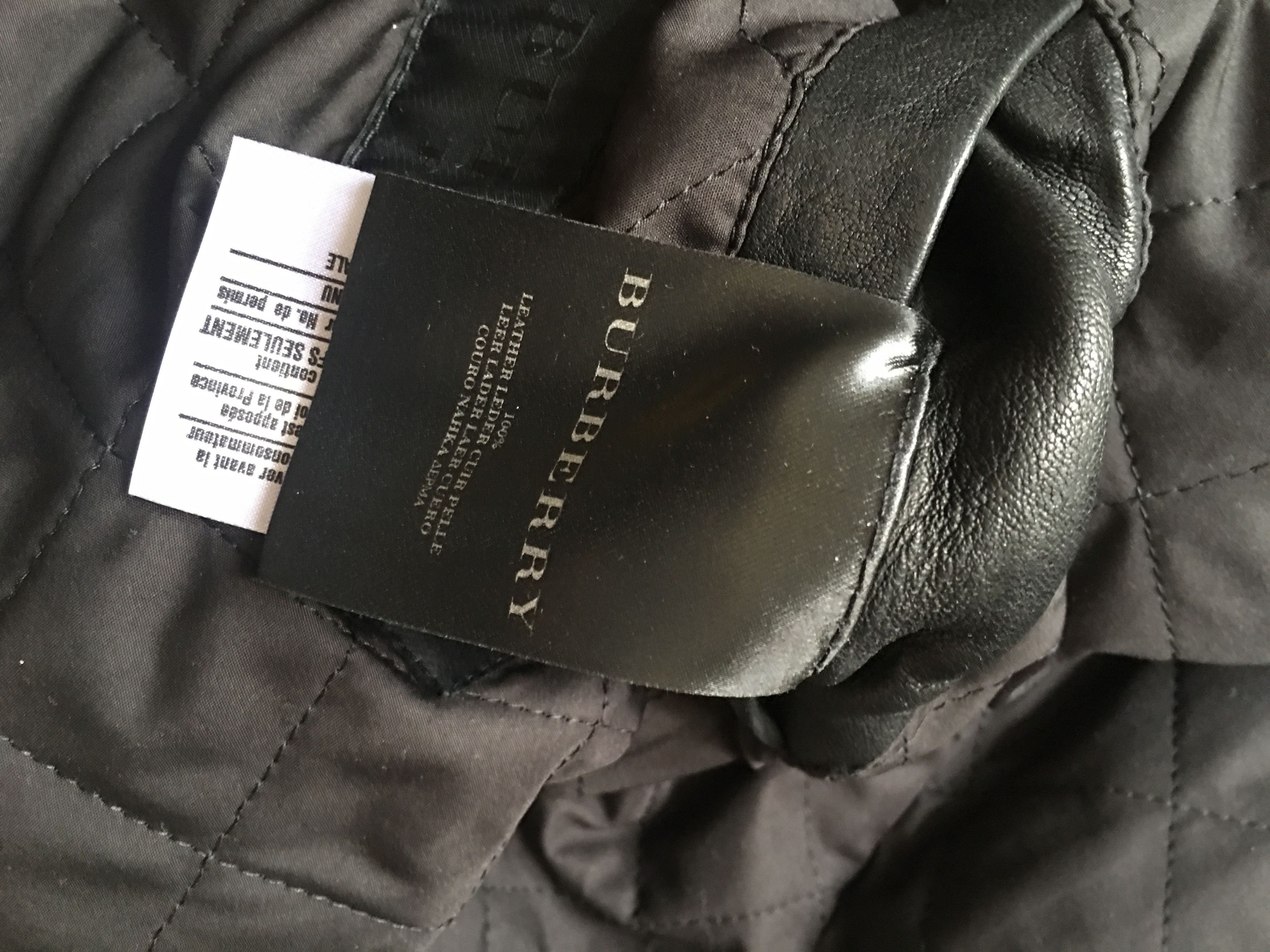Burberry Prorsum SS11 Quilted Panel Biker Leather Jacket Perfecto Size US L / EU 52-54 / 3 - 10 Thumbnail