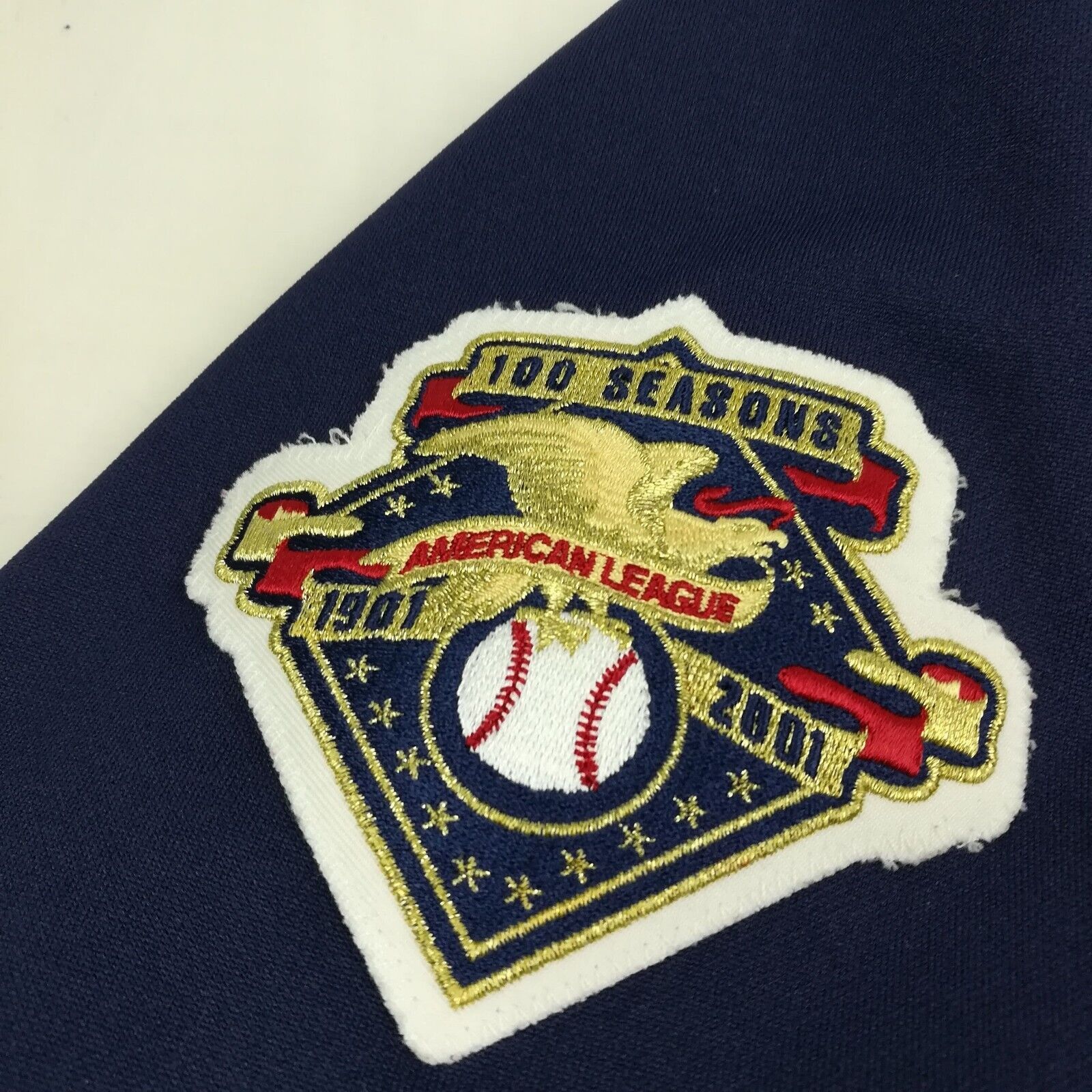 MLB × Vintage 2000 Anaheim Angels Jamie Burke Game Used Jersey Rawlings Size US XL / EU 56 / 4 - 3 Thumbnail
