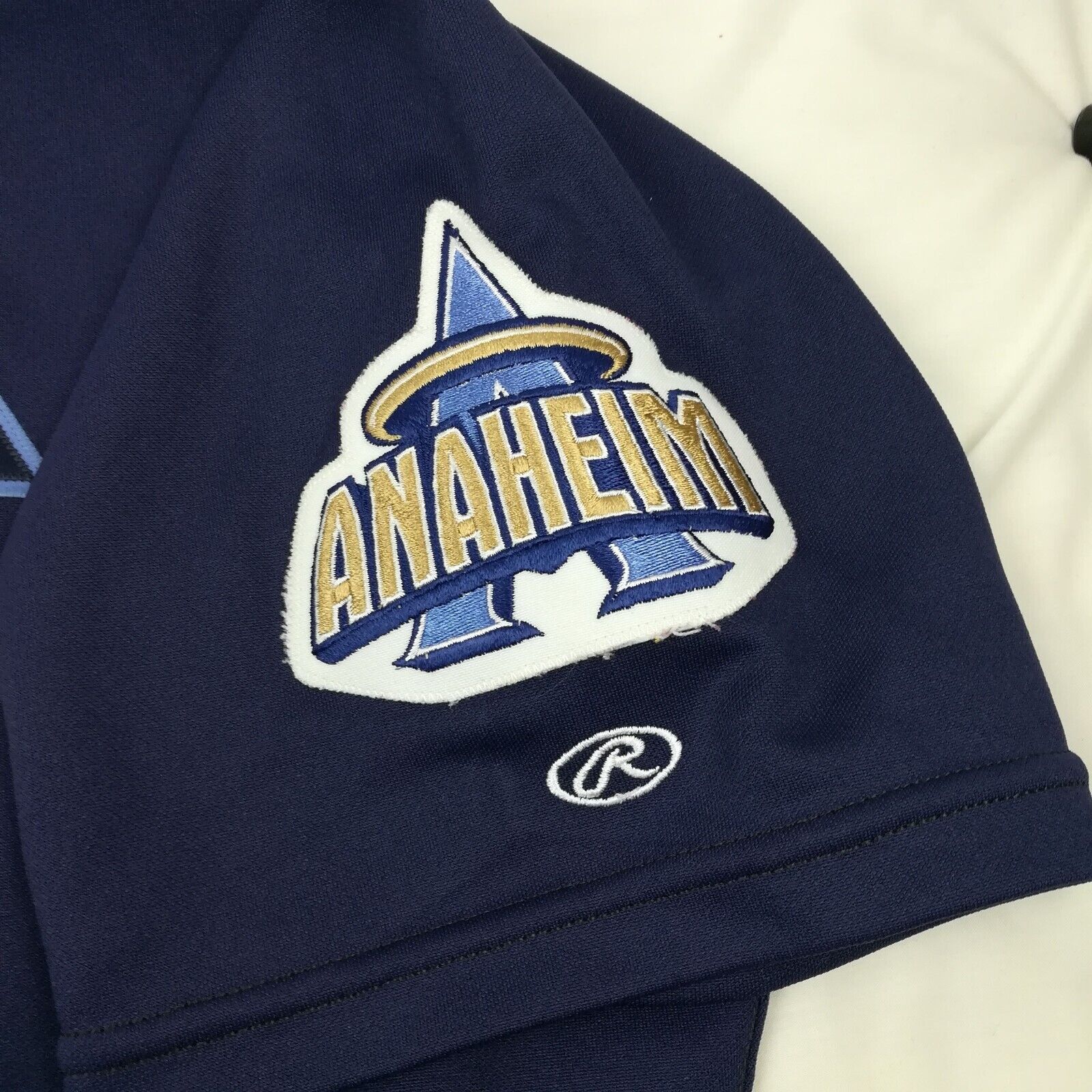 MLB × Vintage 2000 Anaheim Angels Jamie Burke Game Used Jersey Rawlings Size US XL / EU 56 / 4 - 4 Thumbnail
