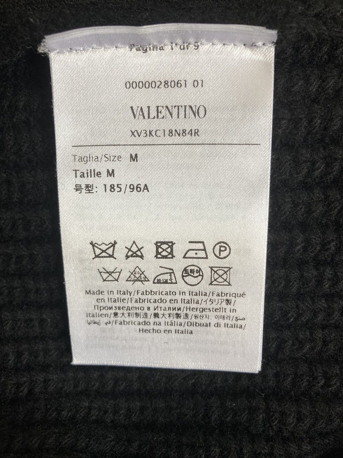 Valentino CAMOUFLAGE-PRINT CREWNECK WOOL JUMPER Size US M / EU 48-50 / 2 - 6 Thumbnail